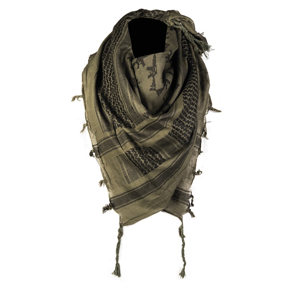 Foulard de protection Rifles Mil-Tec - Olive/Black