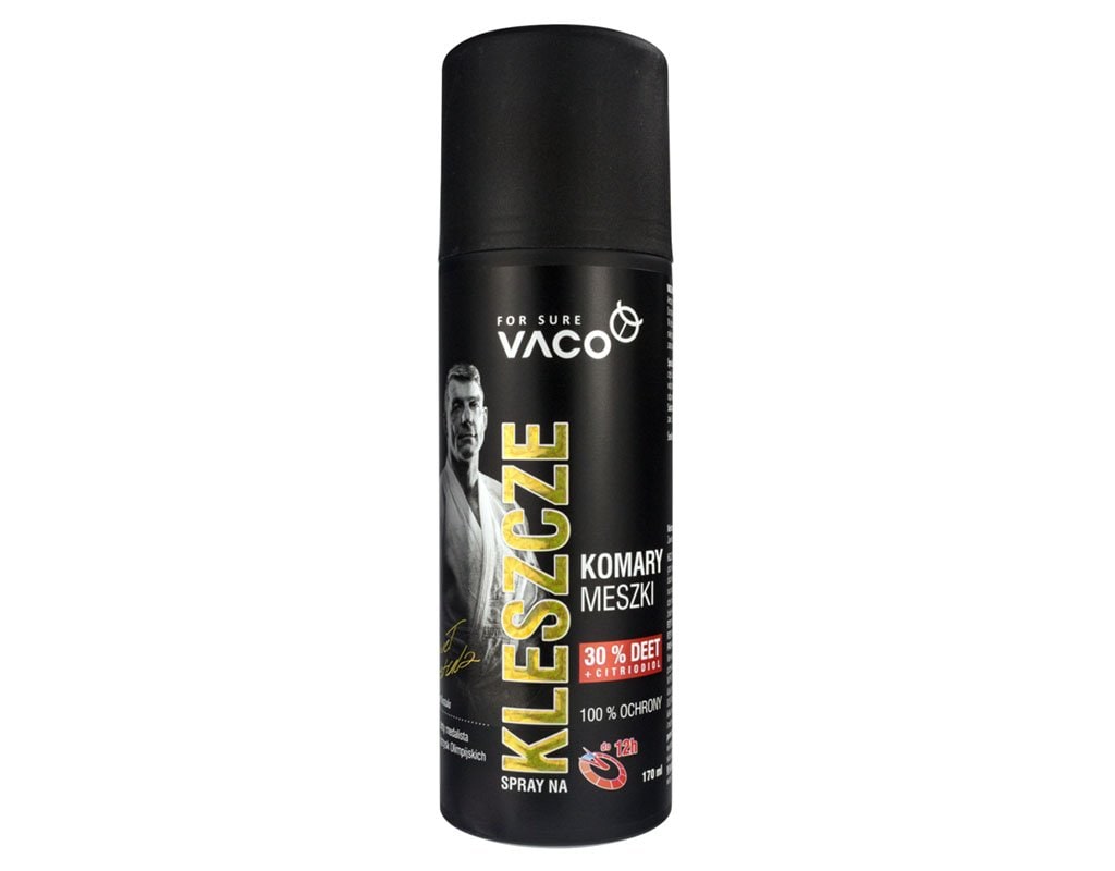 Spray contre les moustiques et les tiques DEET 30 % 170 ml Vaco