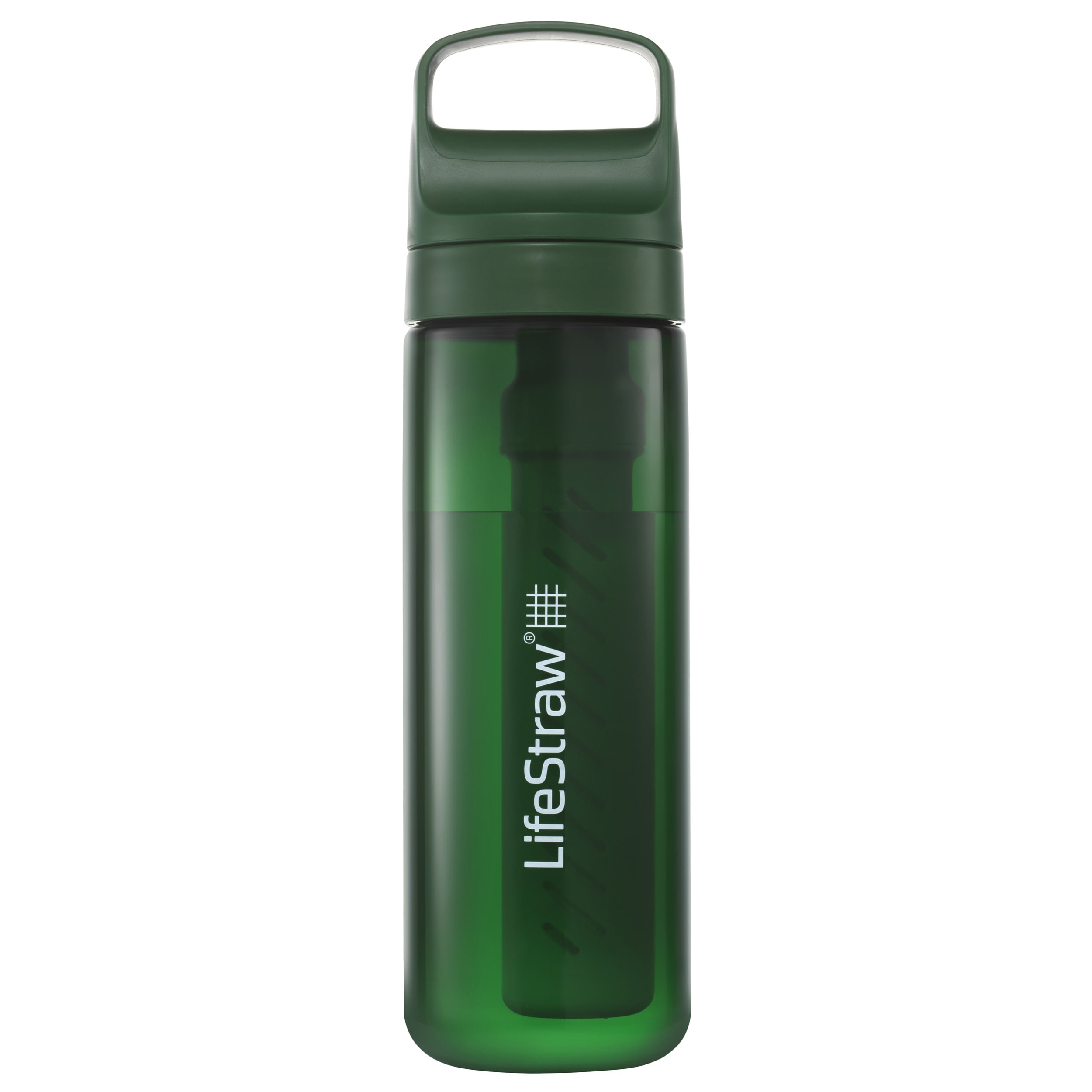 Gourde avec filtre Go 2.0 Tritan 650 ml LifeStraw - Terrace Green