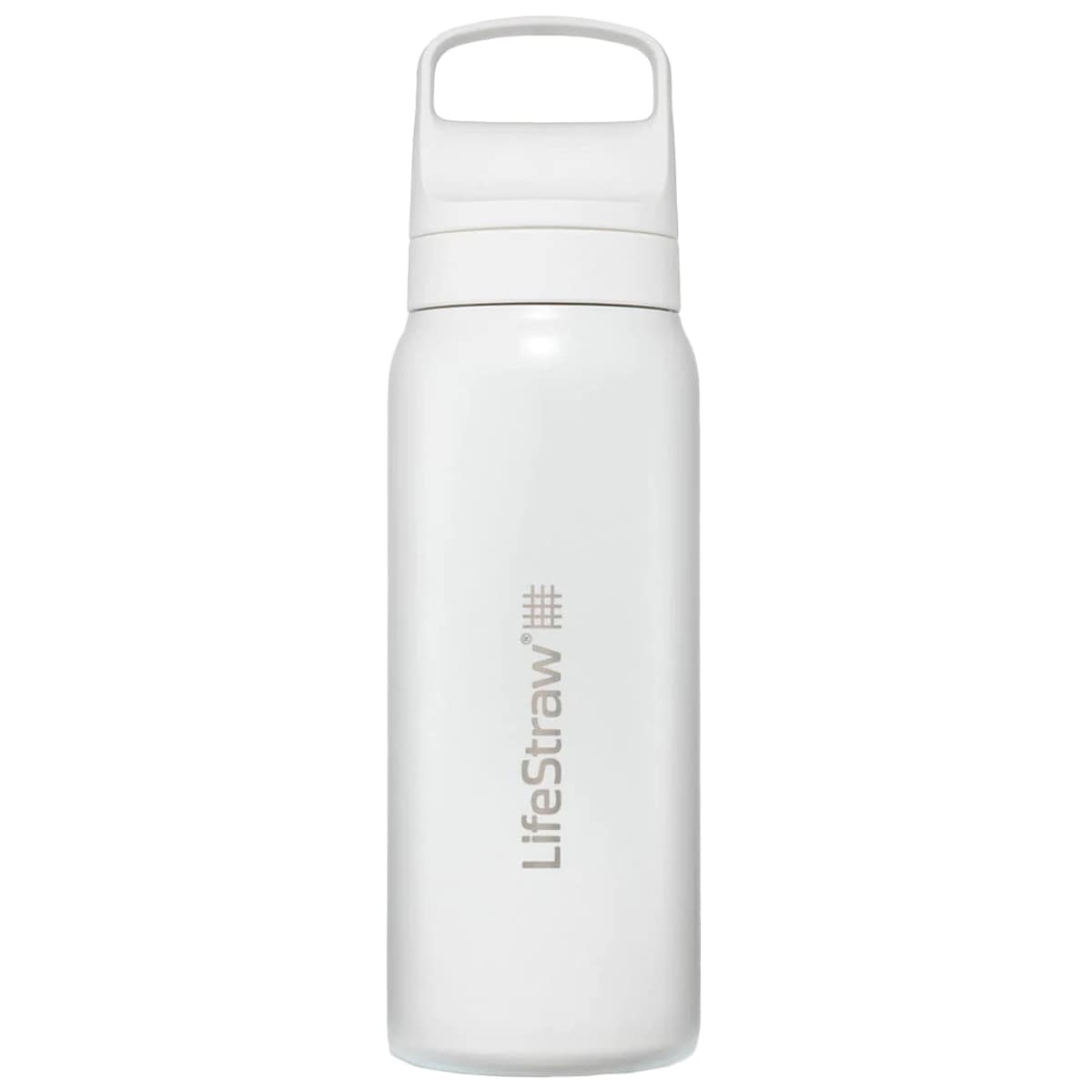 Gourde avec filtre Go 2.0 Stainless Steel 700 ml LifeStraw - Polar White