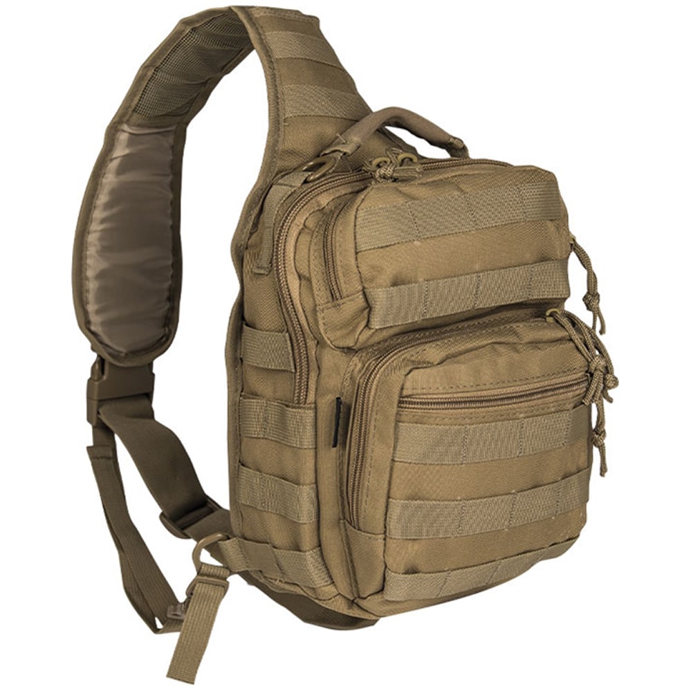 Sac à dos à bandoulière One Strap Assault 10 L Mil-Tec - Coyote