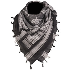 Shemagh Paratrooper Mil-Tec - Black/White