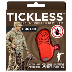Protection contre les tiques à ultrasons Hunter - pour chasseurs TickLess - Orange