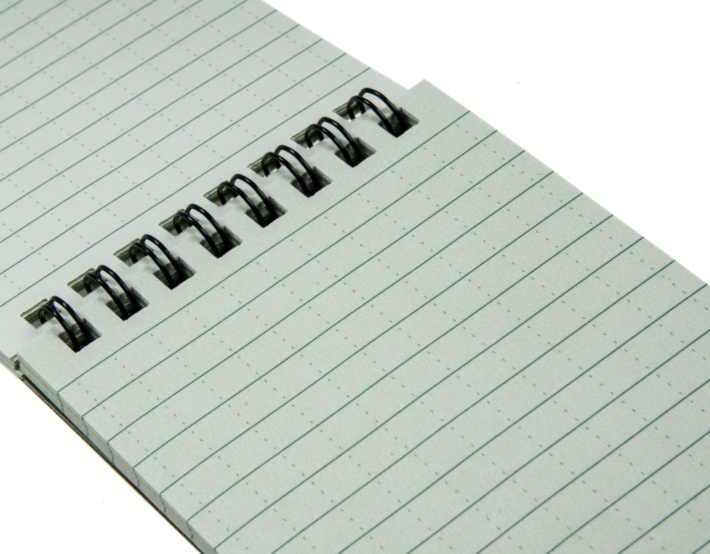 Bloc-notes imperméable 3x5