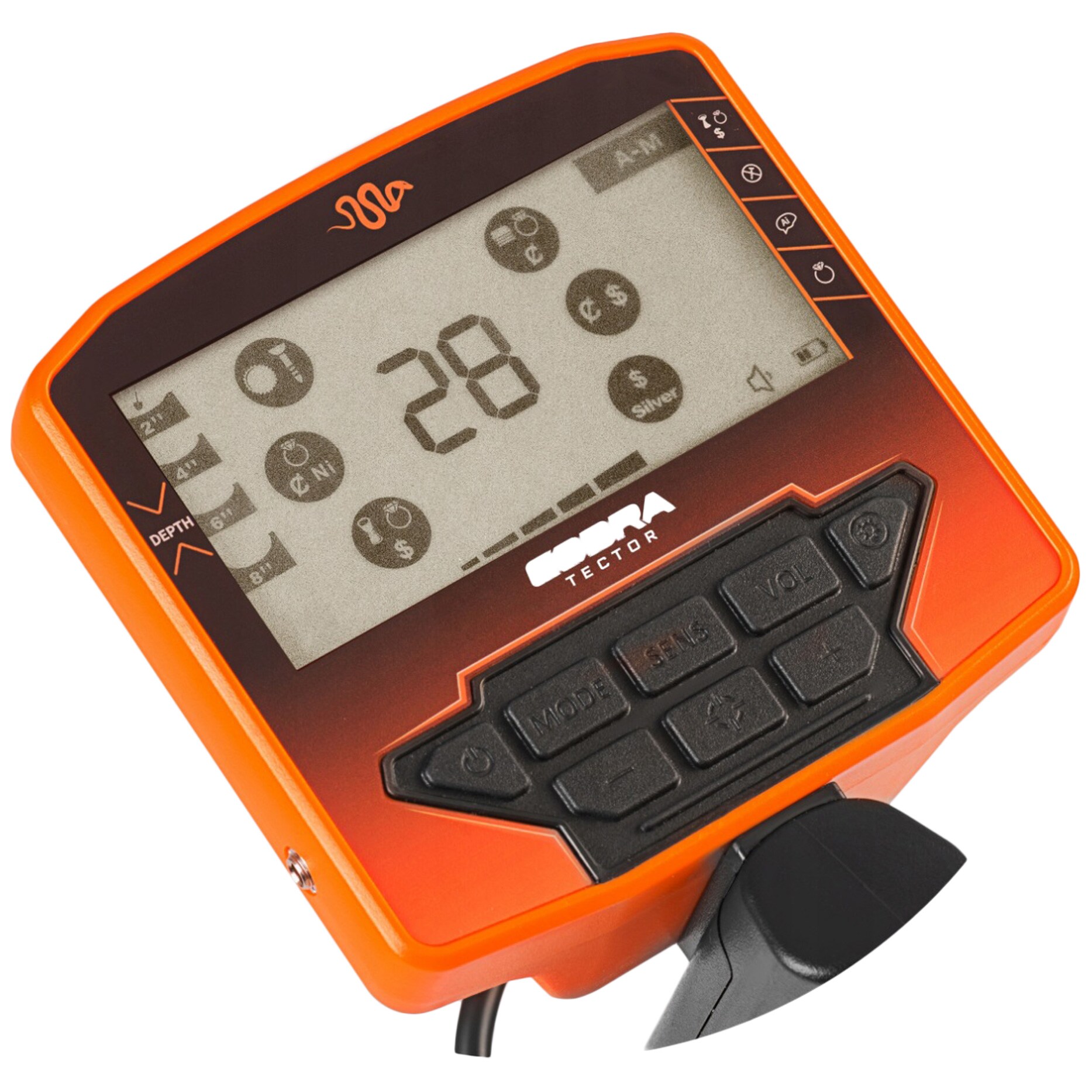 Détecteur de métaux Cobra Tector Rush - Orange