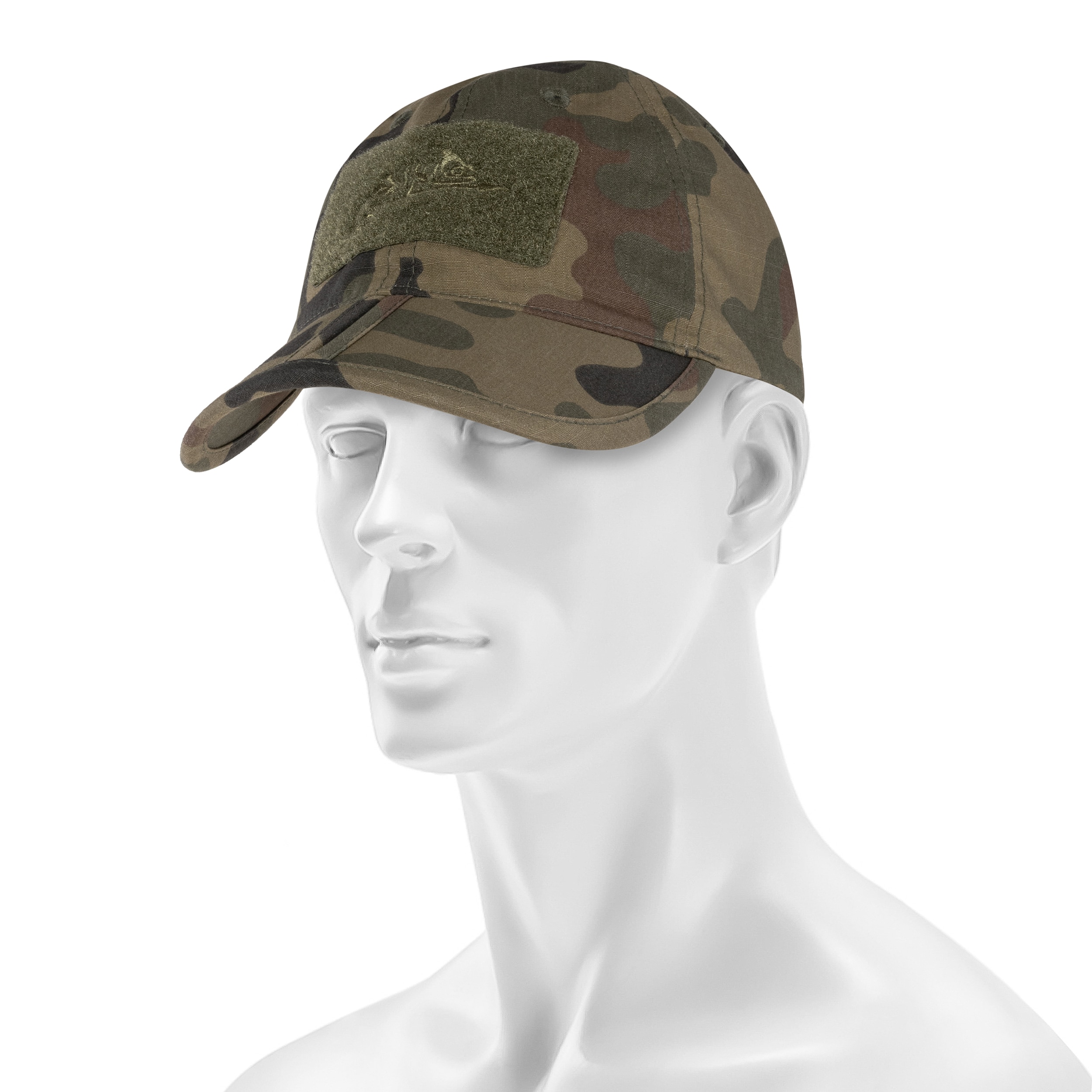 Casquette avec velcro Folding PolyCotton Rip-Stop Helikon - wz.93 Pantera PL Woodland