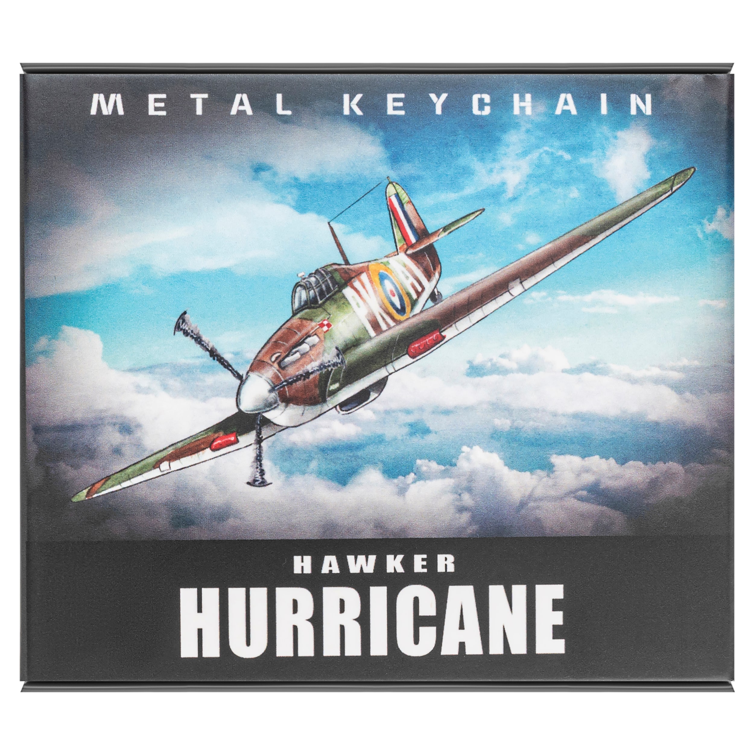 Porte-clé - avion Hurricane Box PiK 