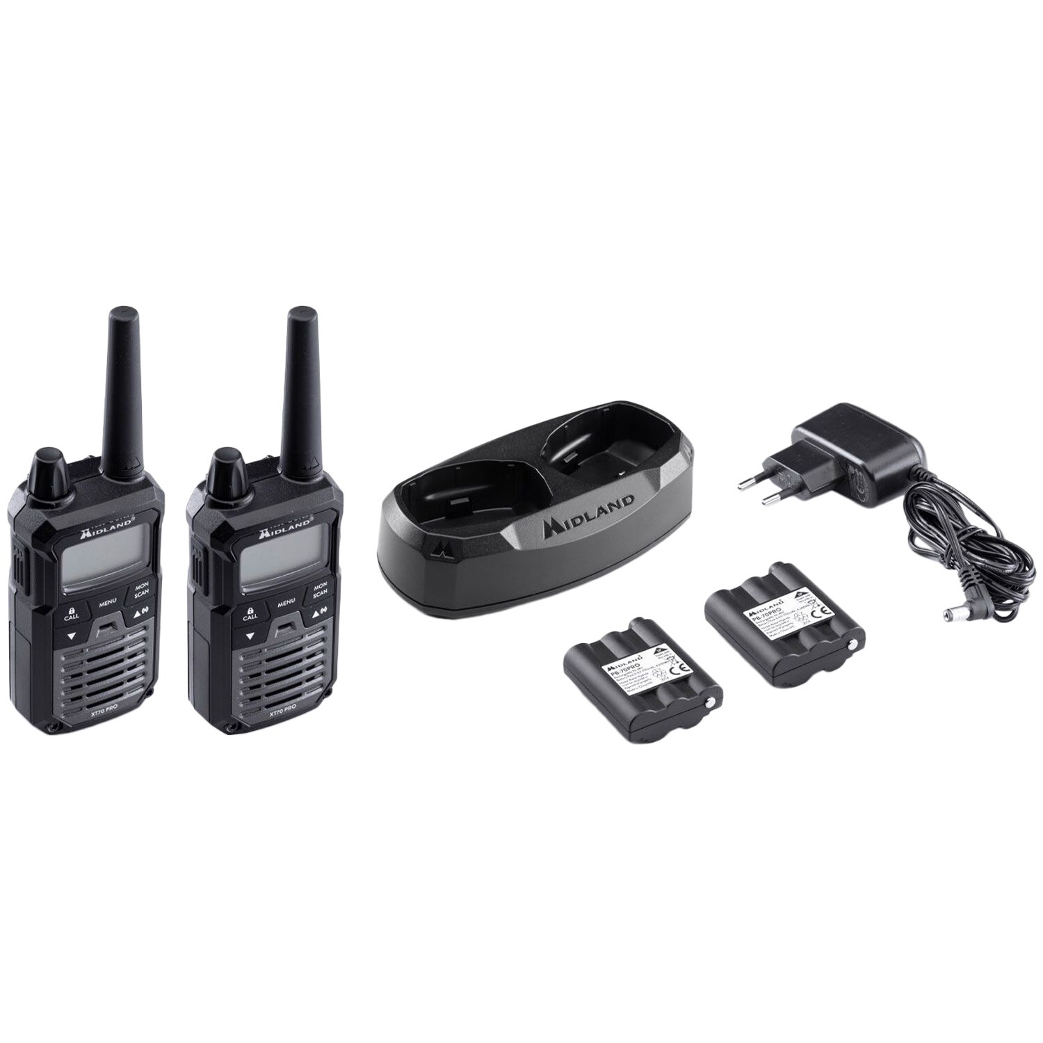 Radiotéléphone PMR XT70 PRO - 2 pcs. Midland