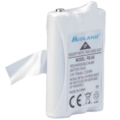 Batterie PB-X6 Ni-MH 700 mAh pour radiotéléphone XT50/XT60 Midland