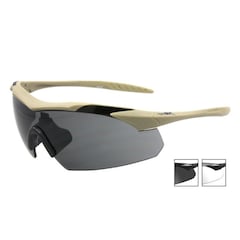 Lunettes tactiques Vapor Grey/Clear Wiley X - Tan Frame
