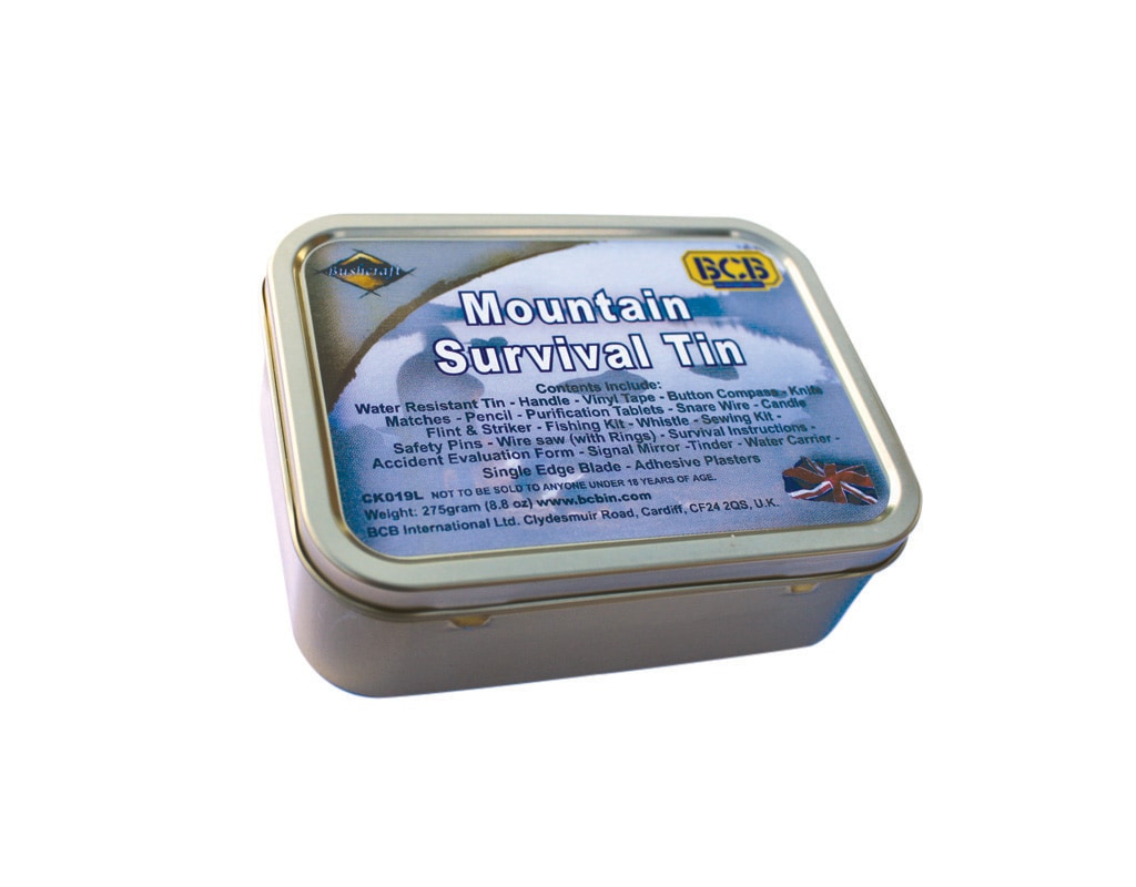 Set de survie Mountain Survival Tin BCB 