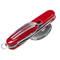 Set d'ustensile Folding KFS Clip BCB - Red