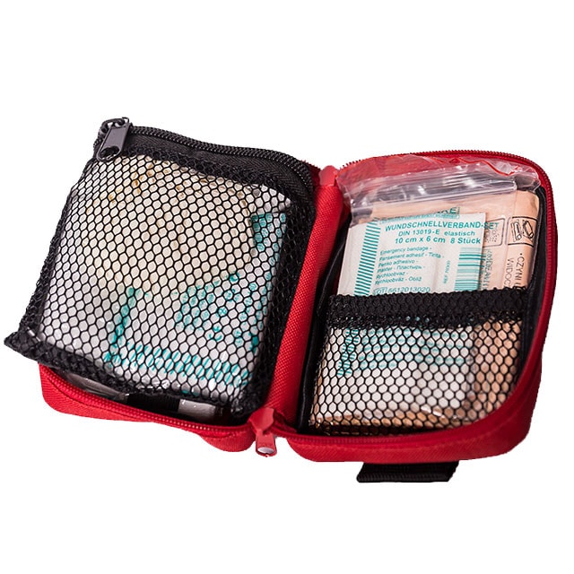 Trousse de premiers secours personelle avec accessoires type 230 Medaid - Red