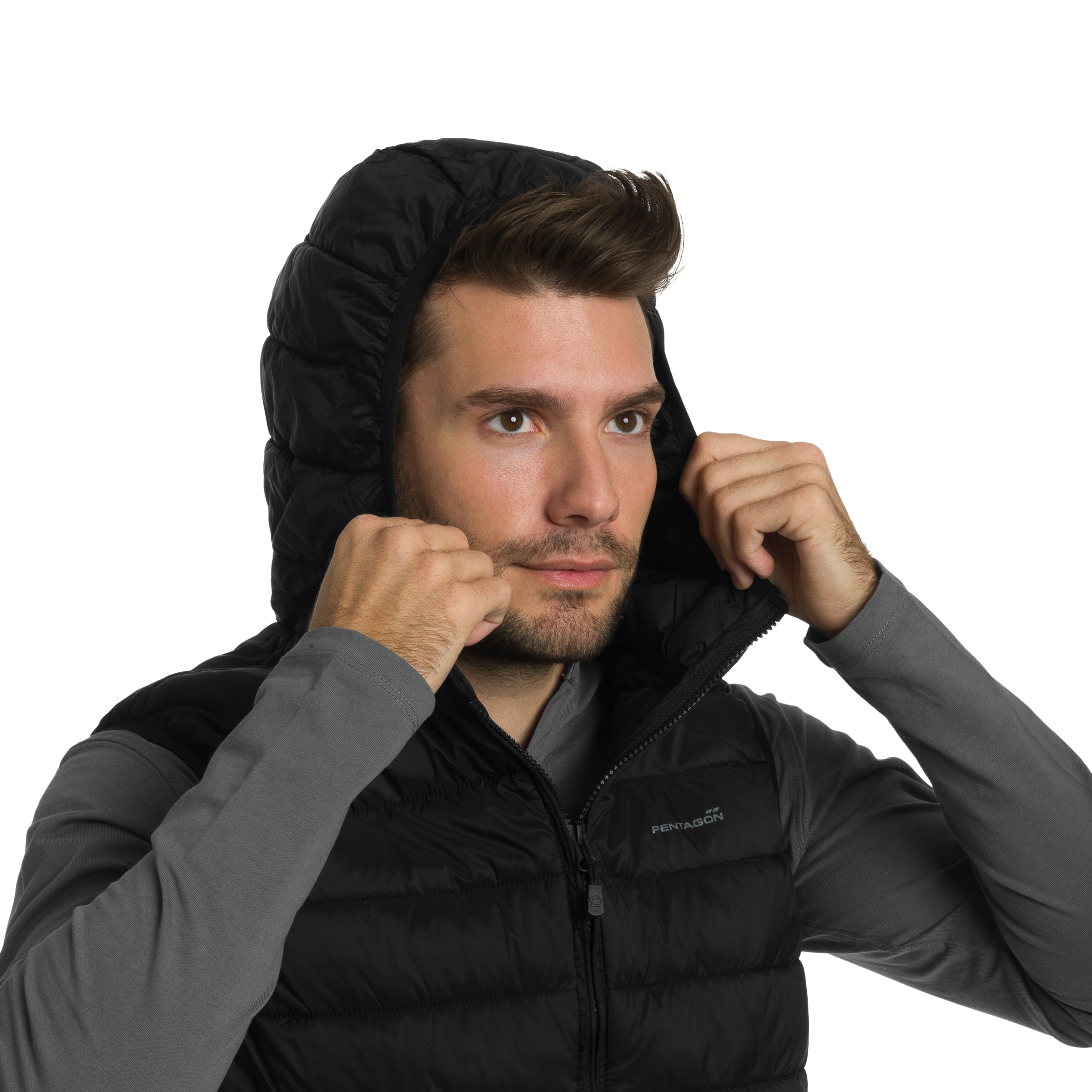 Veste sans manches Aurora Hood Vest Pentagon - Black