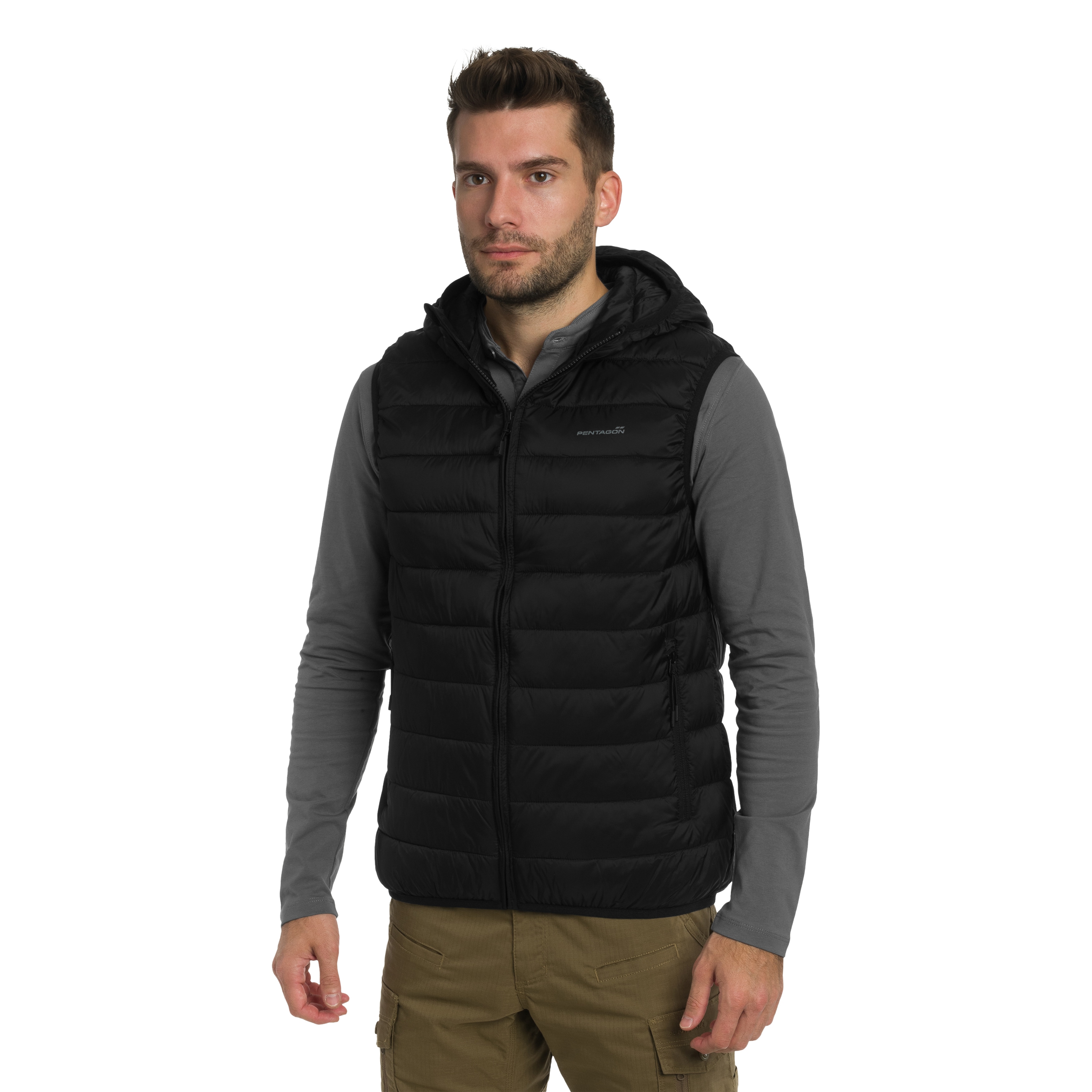 Veste sans manches Aurora Hood Vest Pentagon - Black