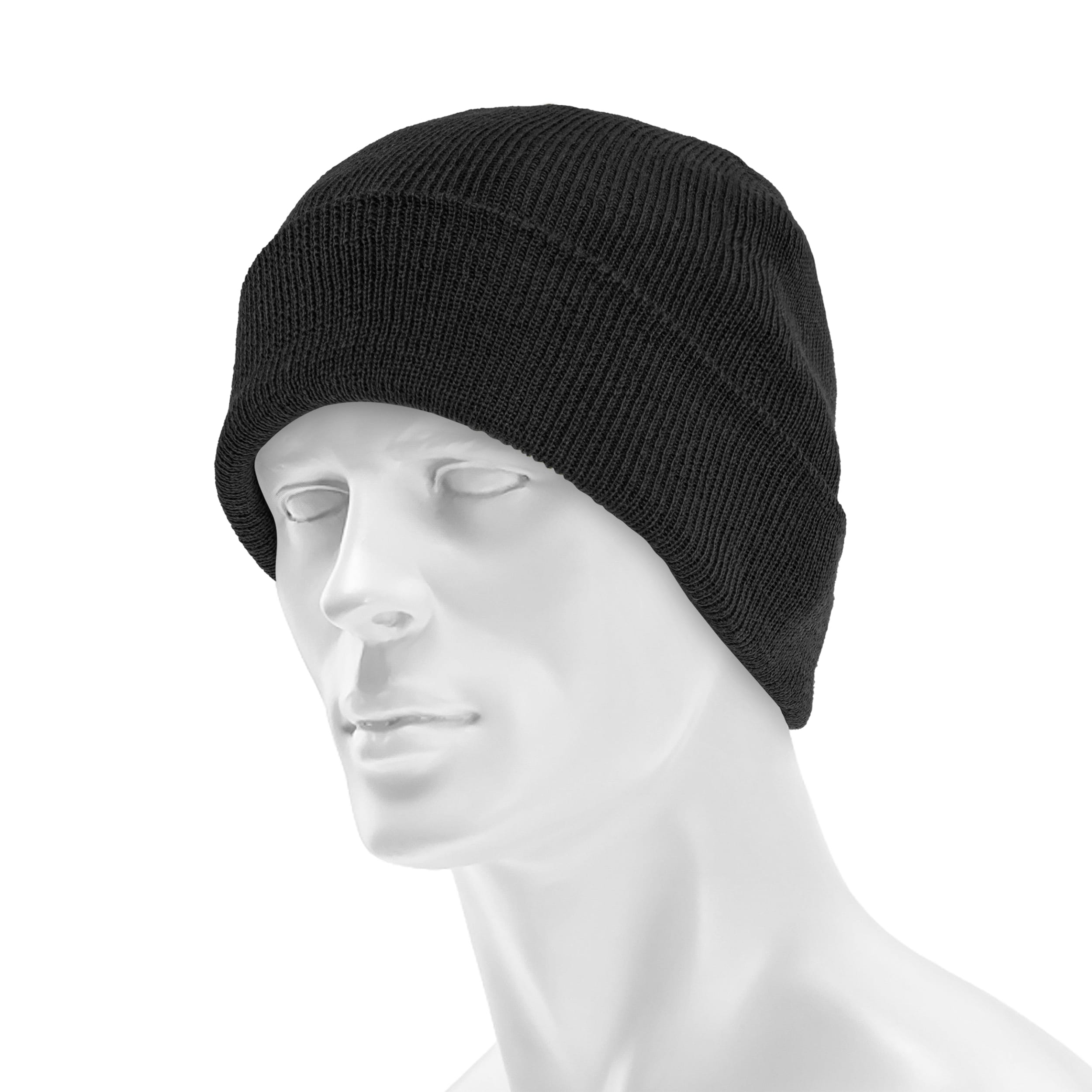 Bonnet Watch Hat Wool MFH - Black