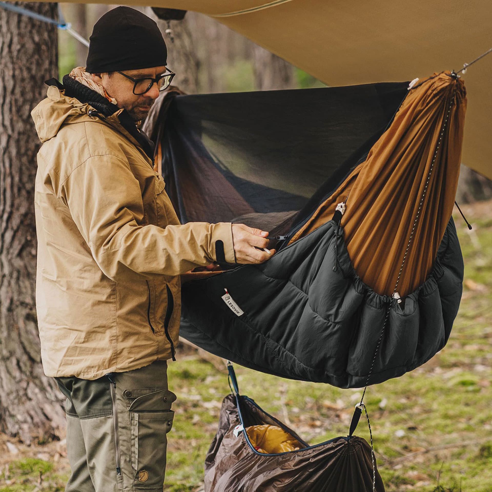 Doublure pour hamac Otul Lite 200 cm Lesovik - Midnight Sky