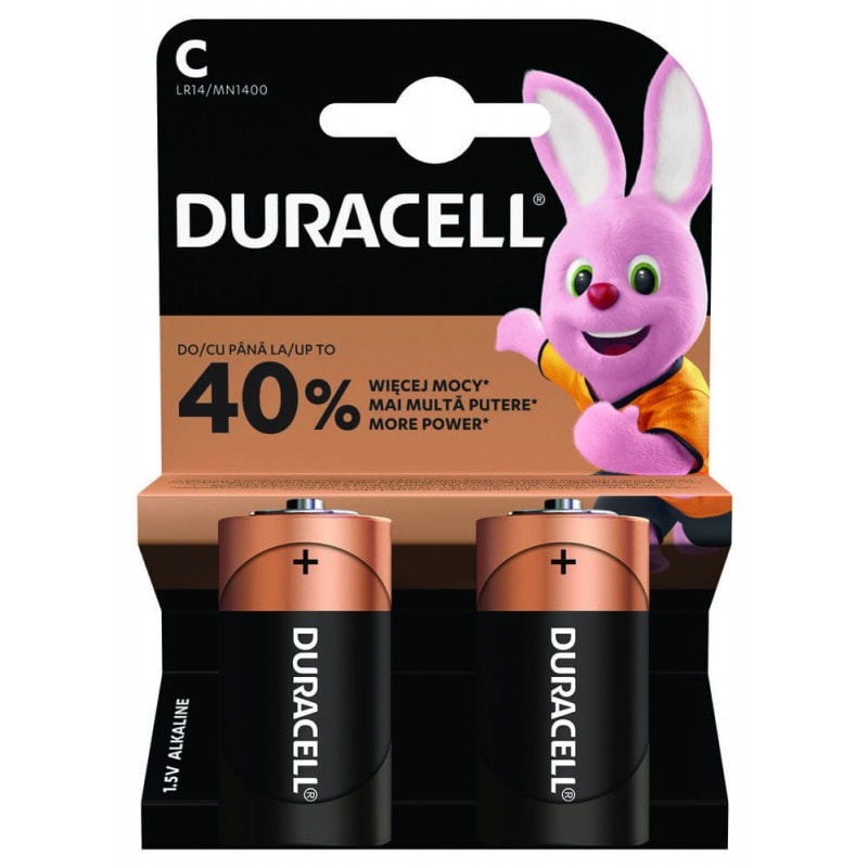 Piles LR14/C 2pcs. Duracell