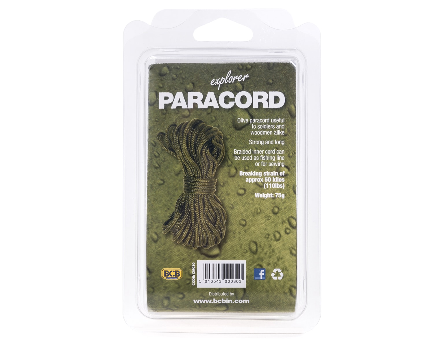 Corde Paracord BCB - Green