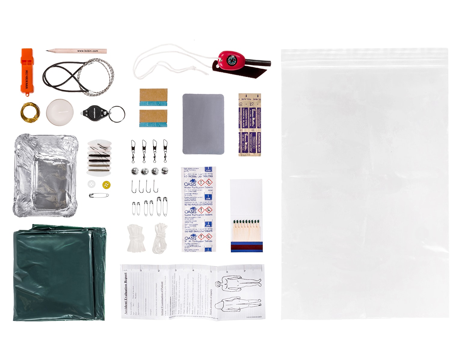 Set de survie Go Pack Survival kit BCB 