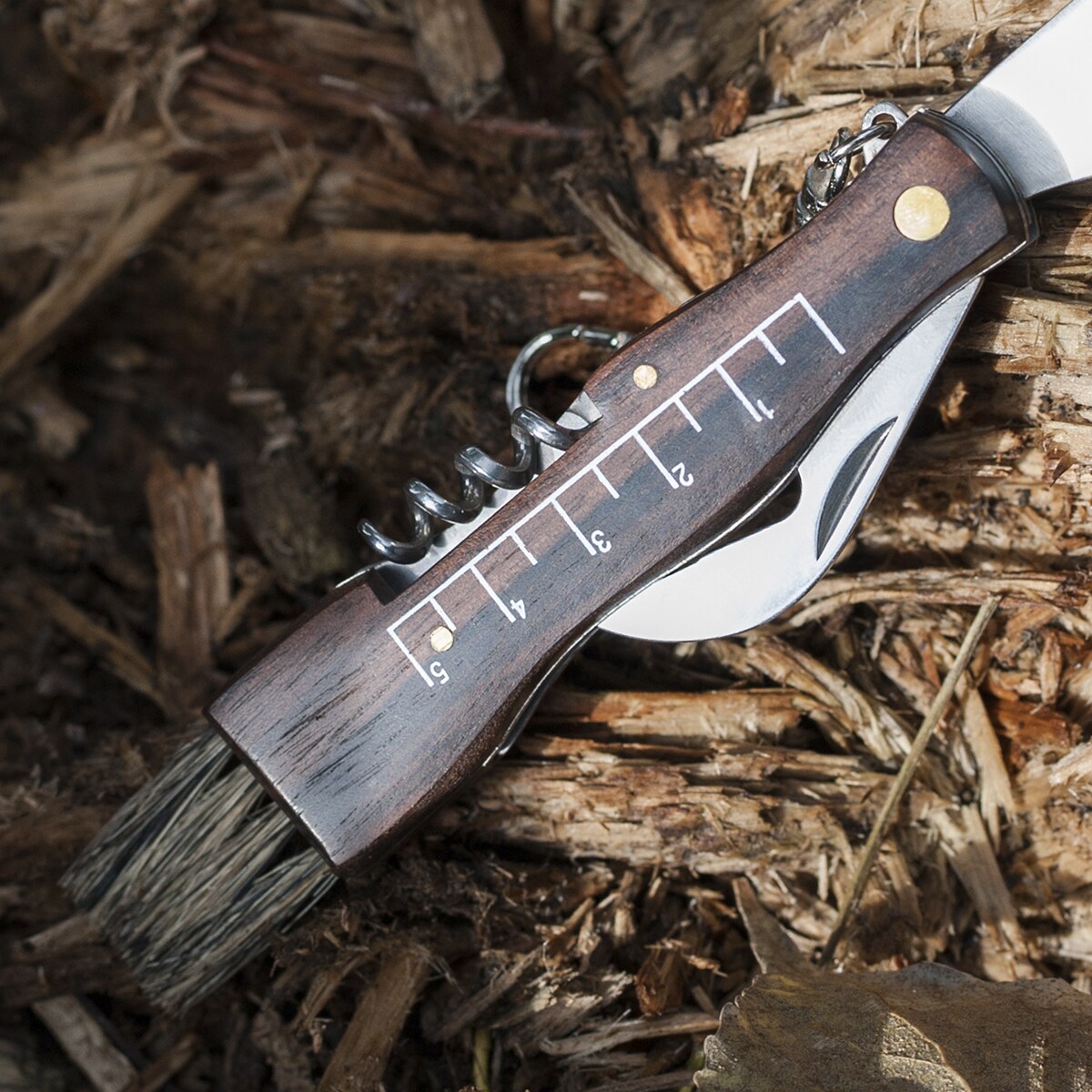 Couteau pliable pour la chasse aux champignons Stil Crin