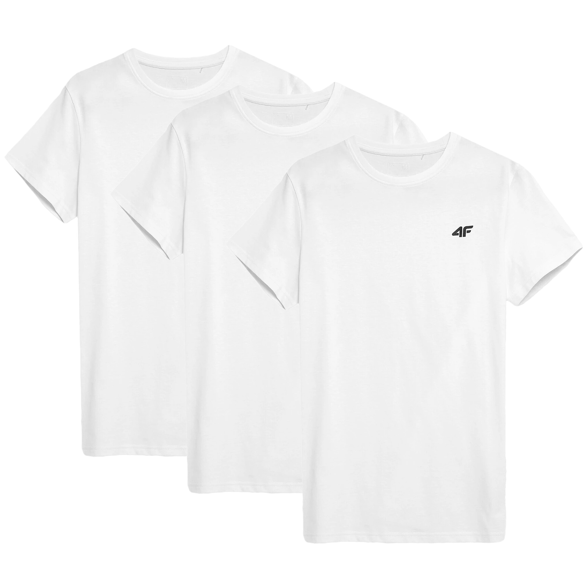 T-shirt TSM352 - 3 pcs. 4F - White