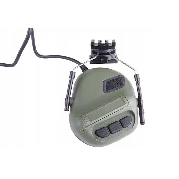 Set d'écouteurs ERM H pour casque Specna Arms - Foliage Green