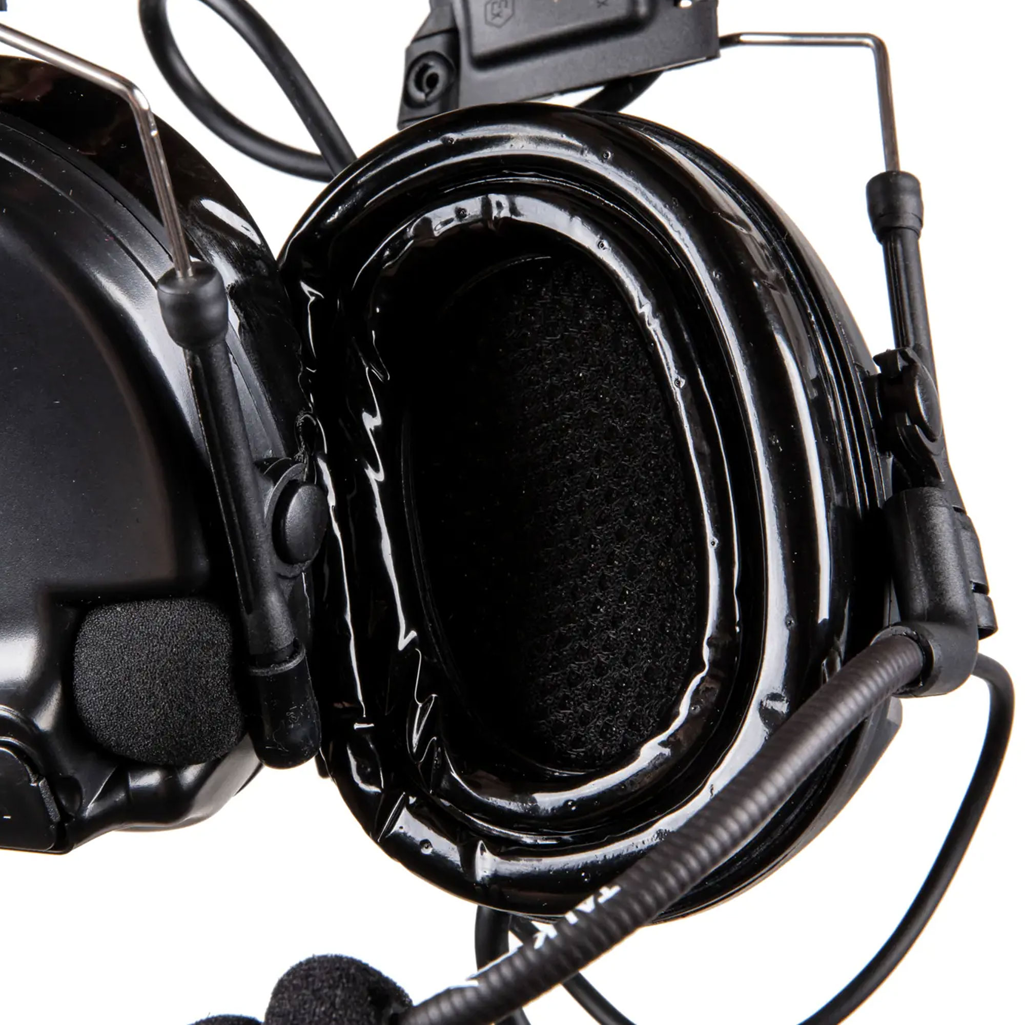 Protections auditives actives avec microphone ComTac III Tac-Sky - Black