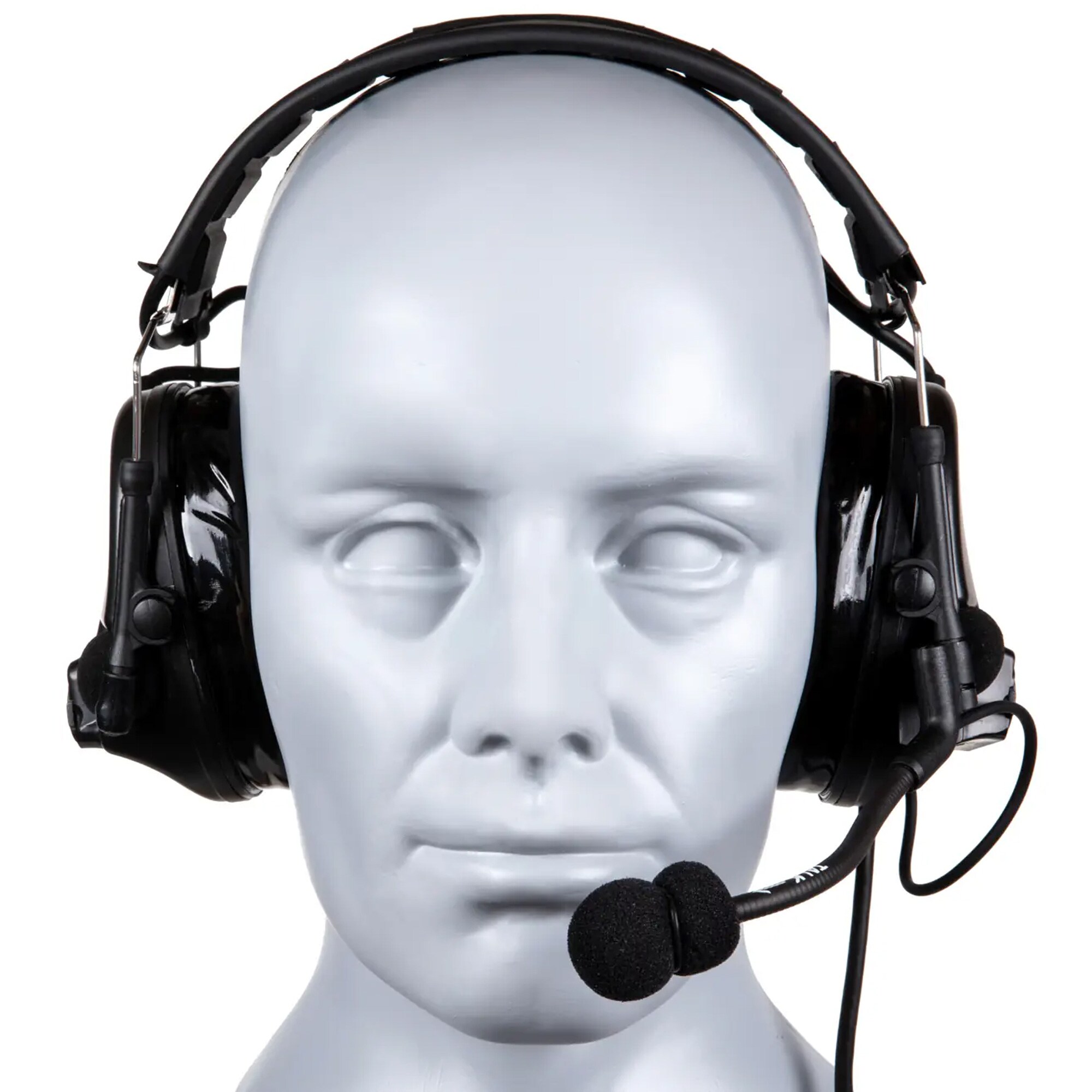 Protections auditives actives avec microphone ComTac III Tac-Sky - Black