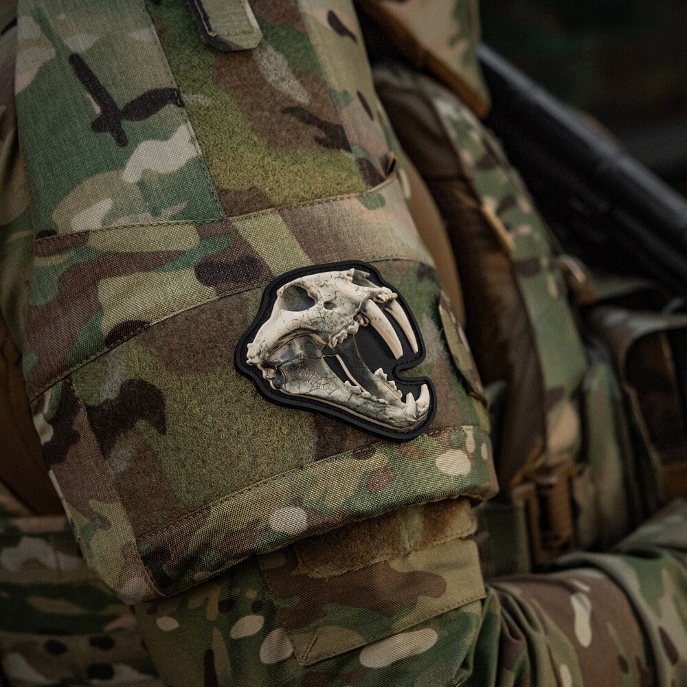 Patch Old Tiger M-Tac - Full Color Ivory