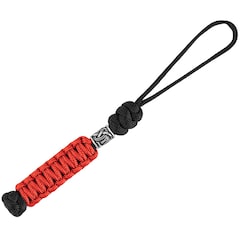 Porte-clés Temblak Loopy Snake Scandinavian Silver M-Tac - Black/Red