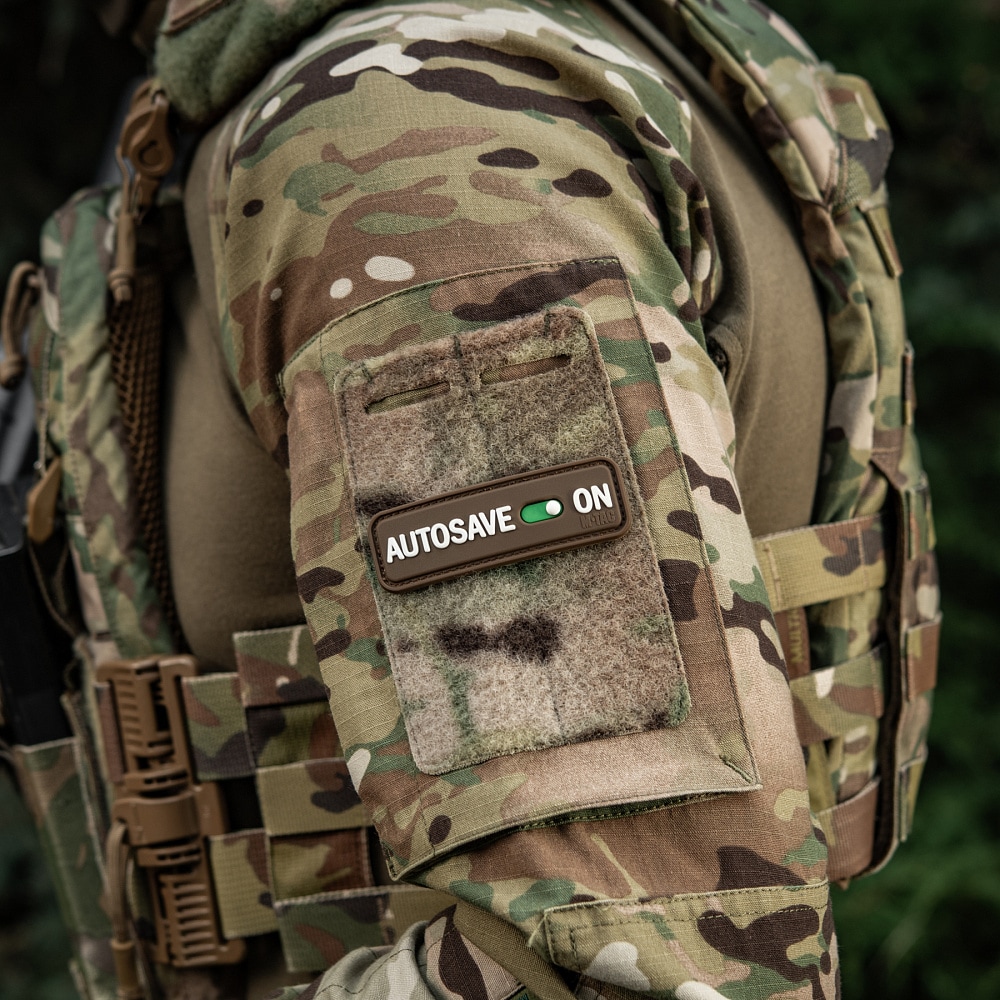 Patch AUTOSAVE ON PVC M-Tac - Coyote