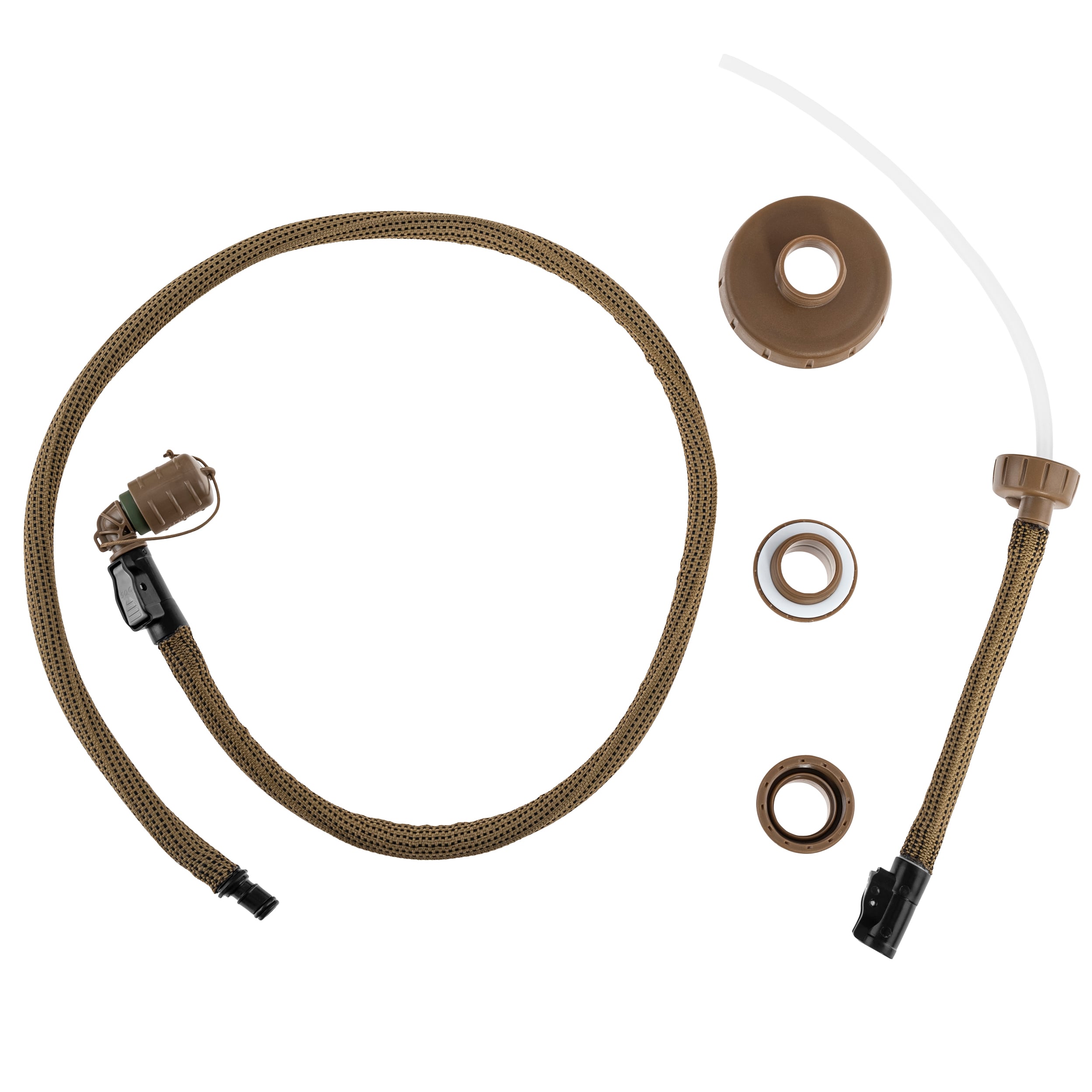 Kit d'accessoires d'hydratation pour bouteilles Convertube Source - Coyote