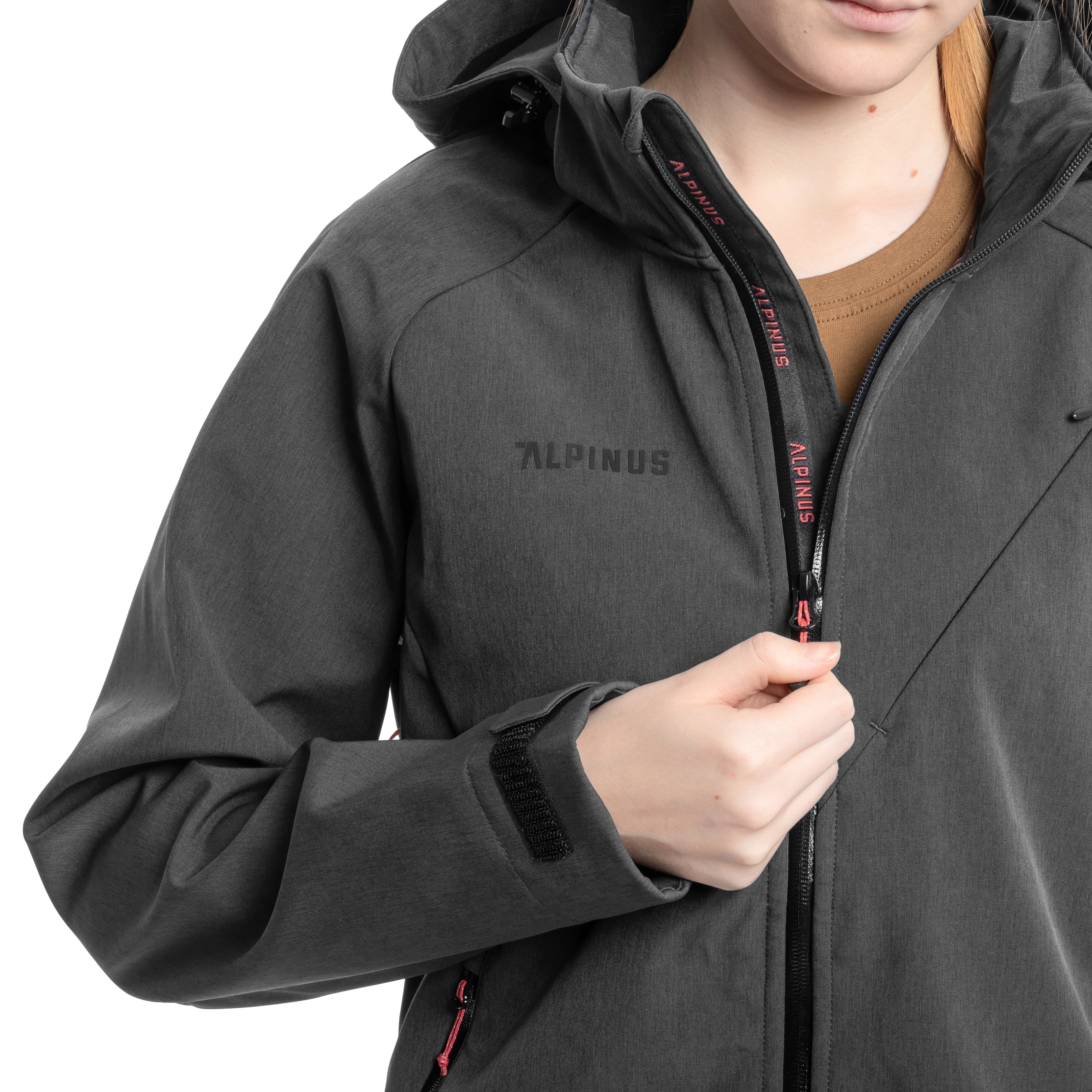 Veste pour femmes Softshell Minthi Alpinus - Graphite