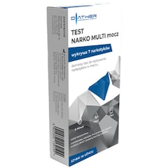 Test urinaire de dépistage de drogues - 8 substances Multitest Multi Diather 