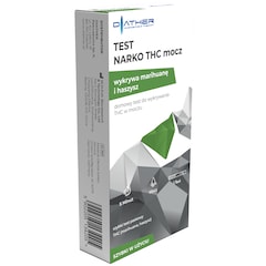 Test urinaire de dépistage de drogues - Marijuana et haschisch THC Diather 
