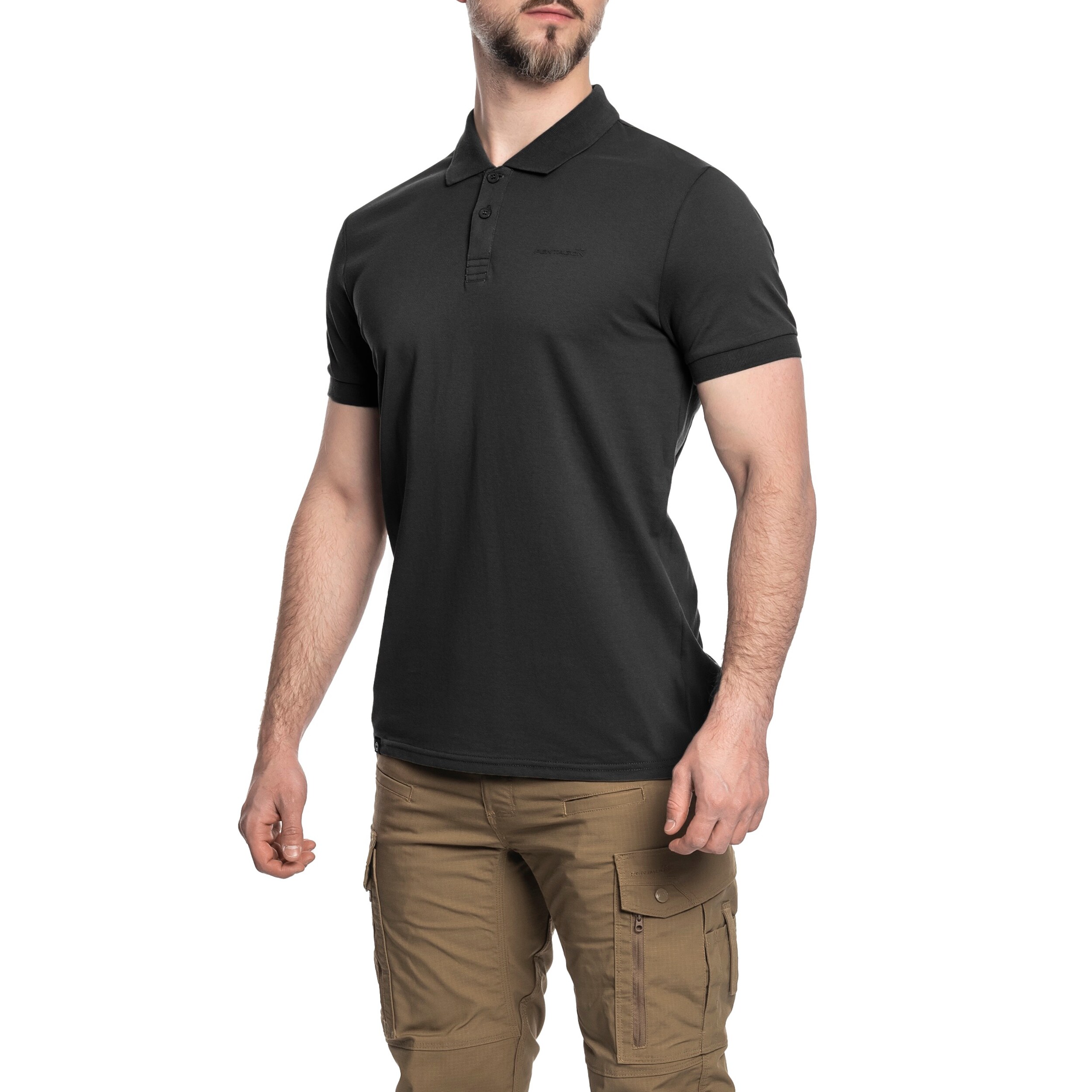 Polo Moth Piquet Pentagon - Black