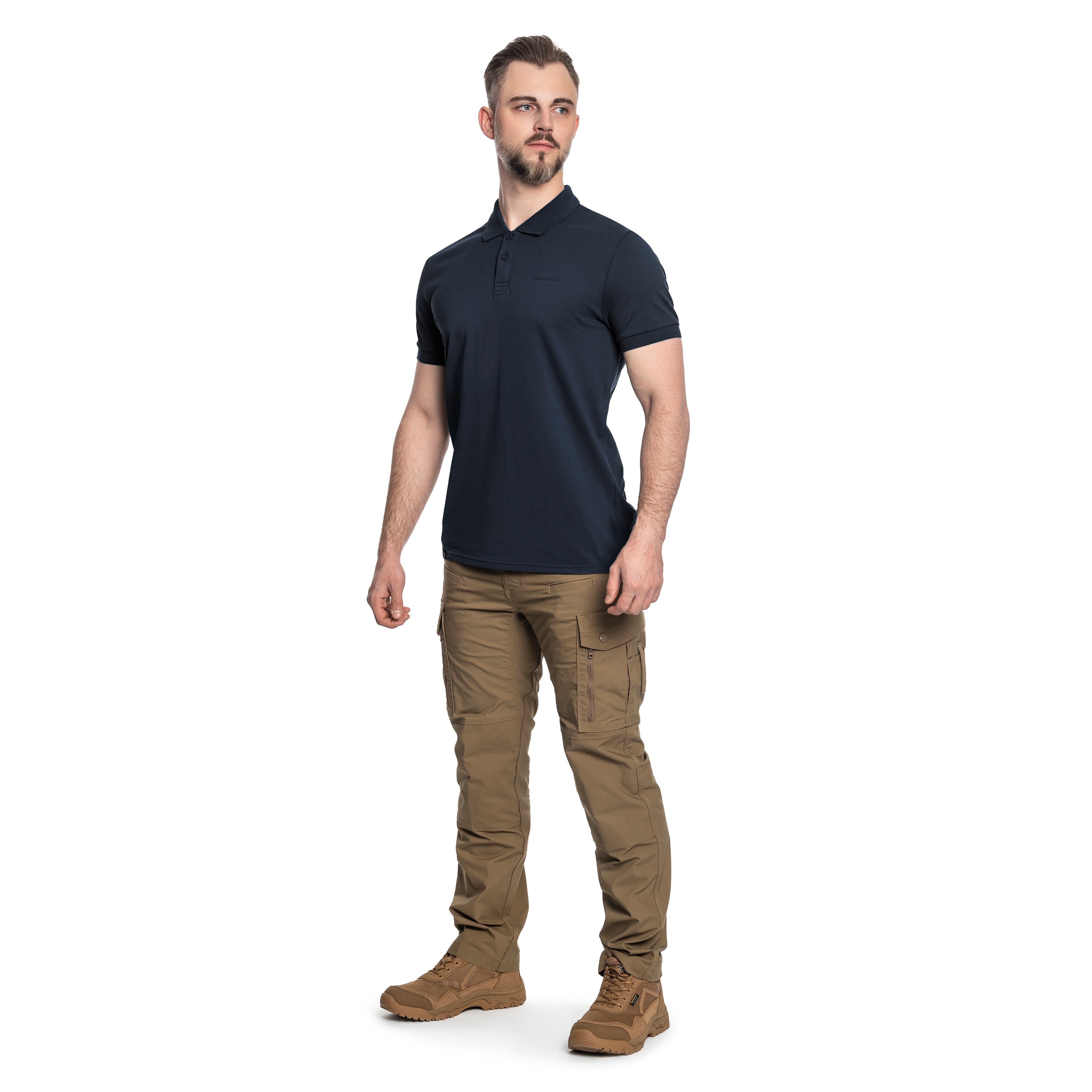 Polo Moth Piquet Pentagon - Midnight Blue