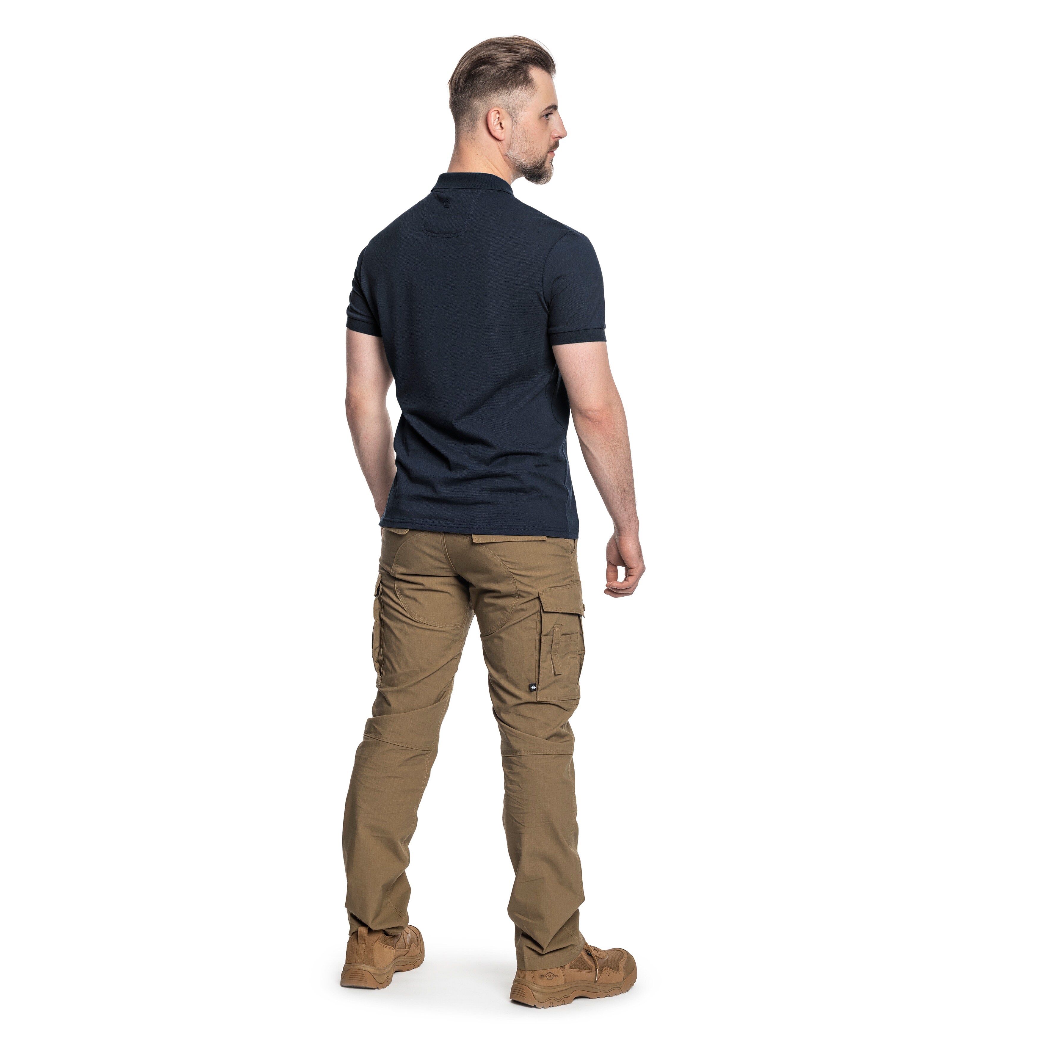 Polo Moth Piquet Pentagon - Midnight Blue