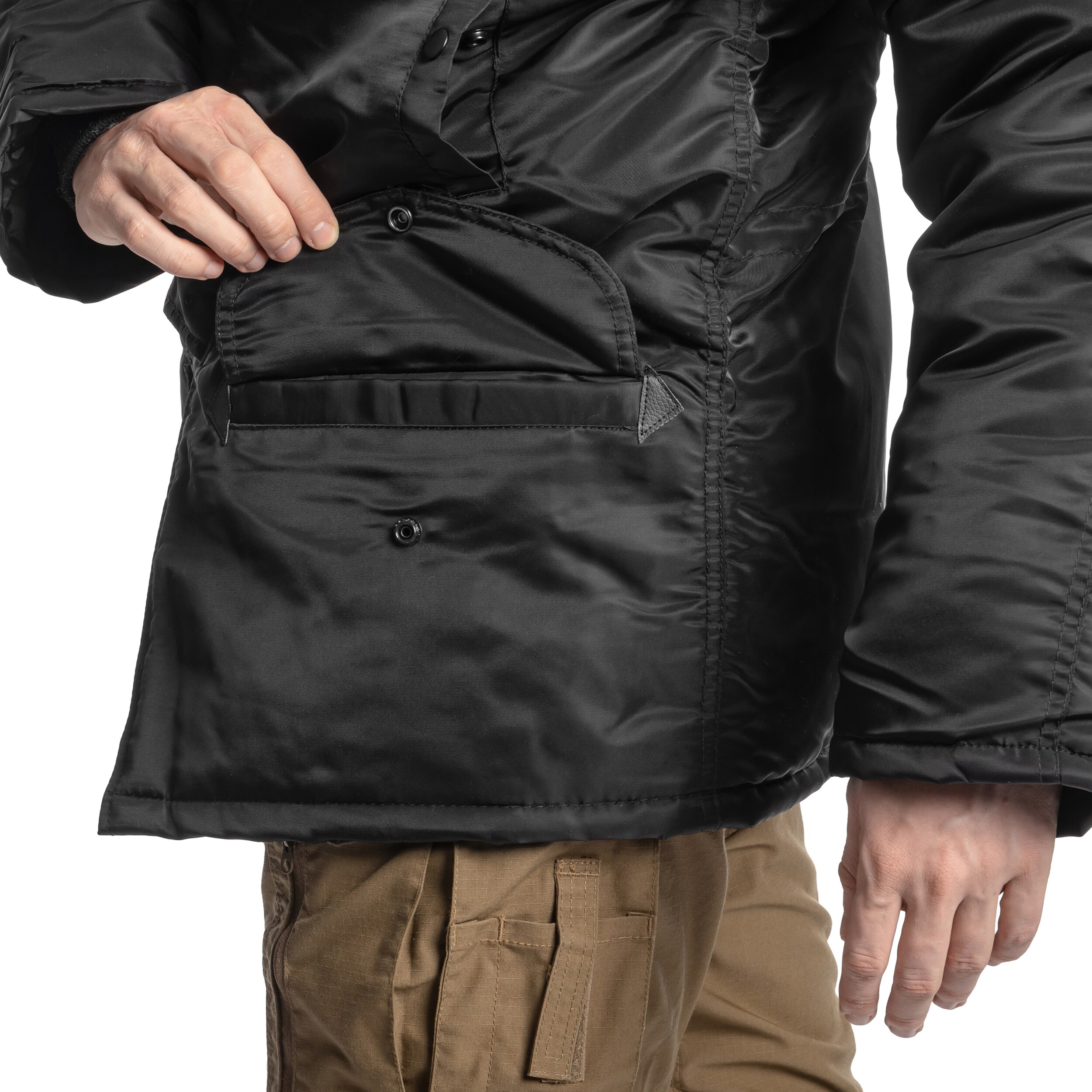 Veste N3B Parka Mil-Tec - Black