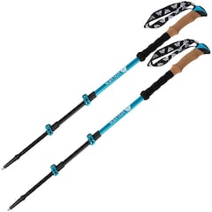 Bâtons de trekking Adventure Cork Volven - Blue