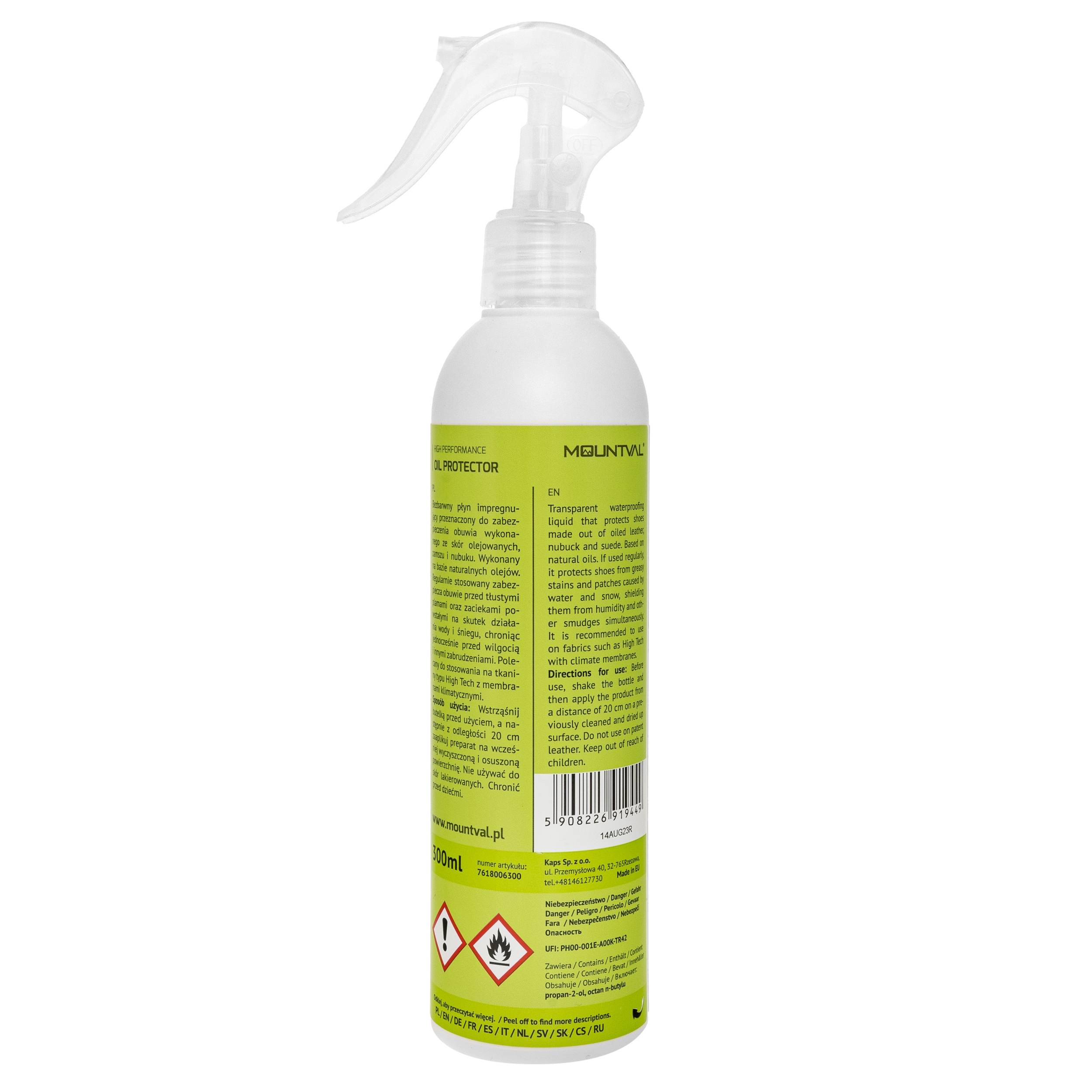 Imprégnation Oil Protector 300 ml Mountval Mountval - Clear 