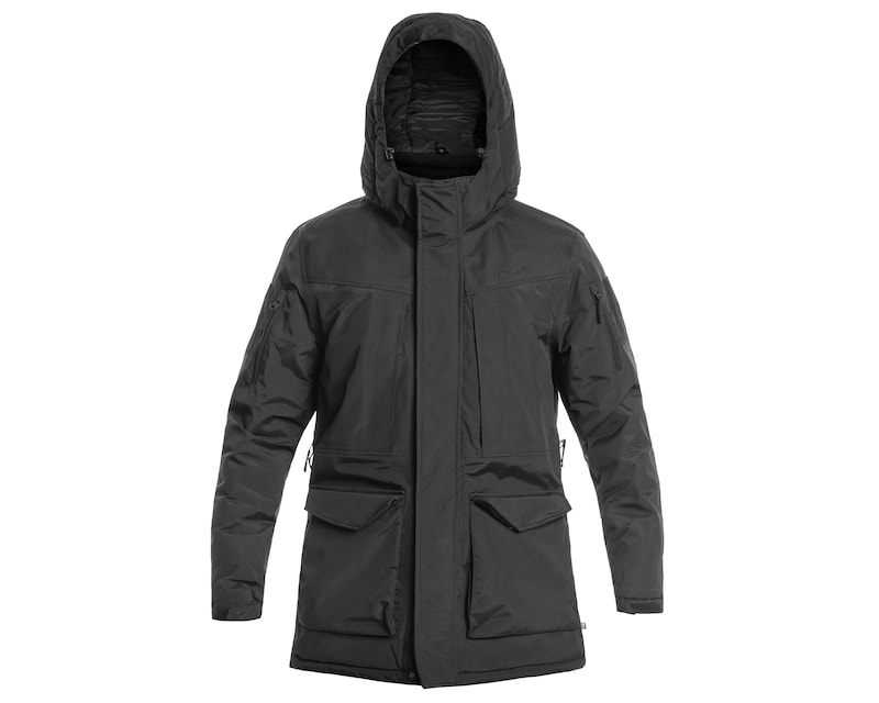 Parka homme 3 en 1 entièrement scellées, capuche amovible Parka homme 3 en 1 entièrement scellées, capuche amovible