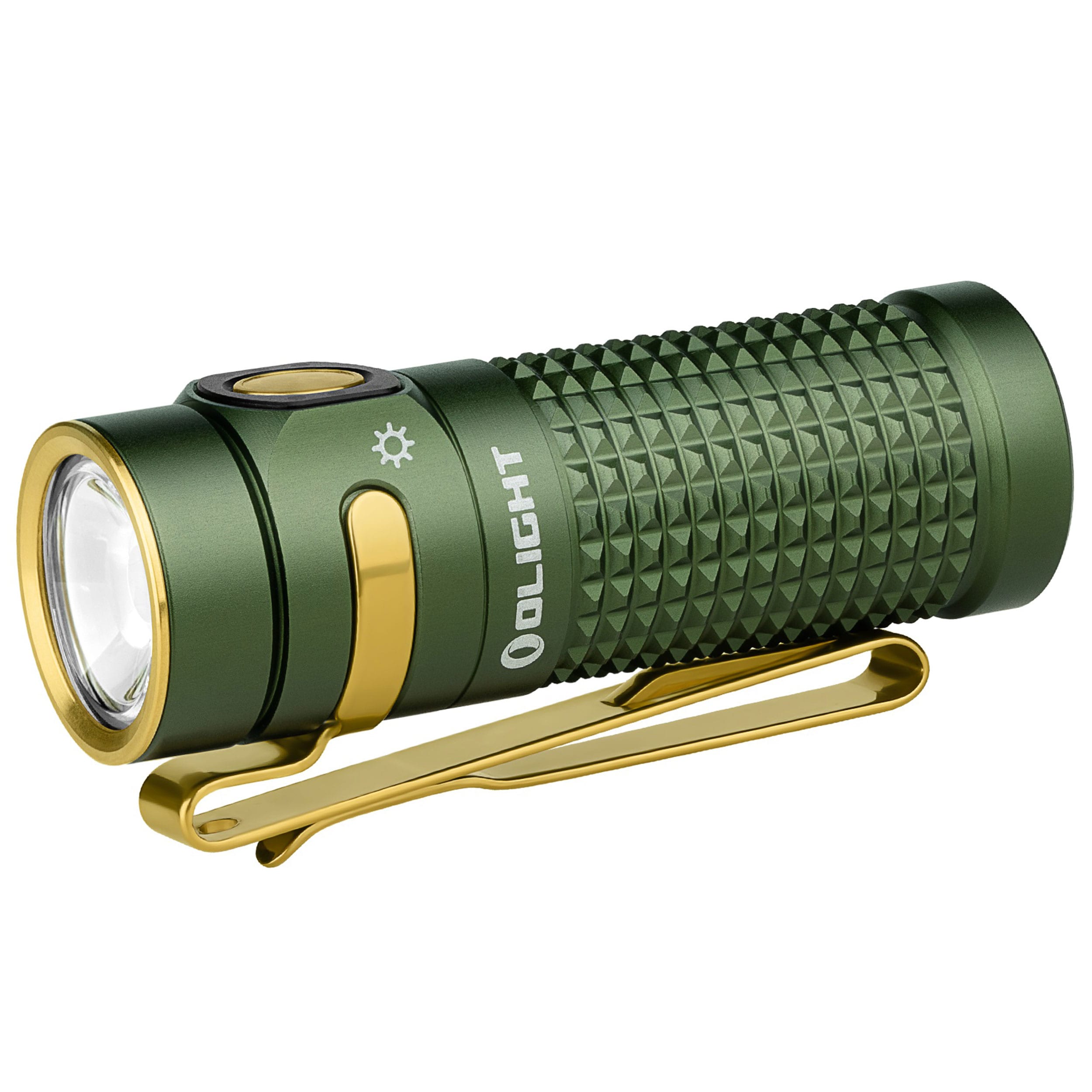 Lampe de poche rechargeable Baton 4 1300 lumens Olight - OD Green 