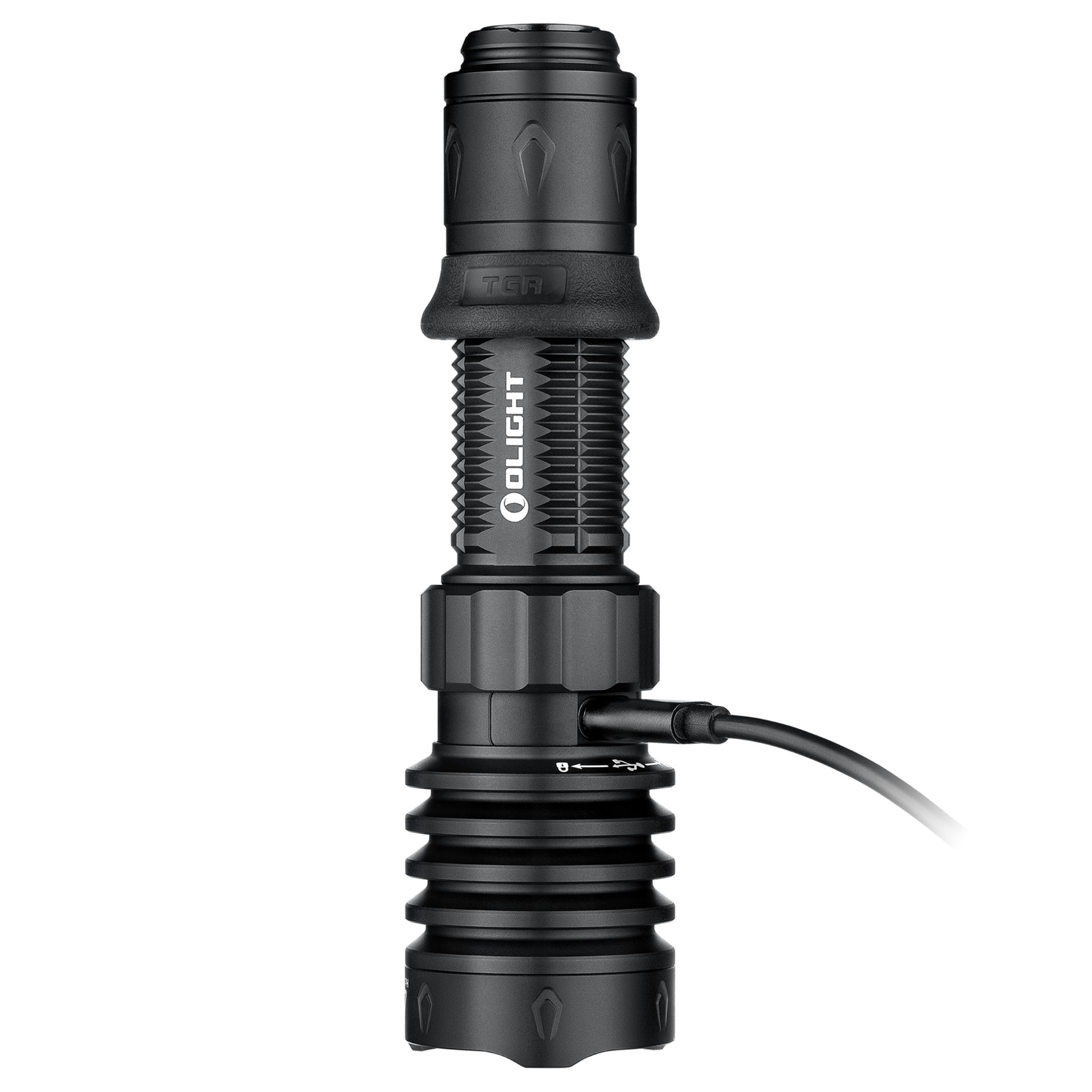 Lampe de poche tactique Warrior X 4 2600 lumens Olight - Matte Black