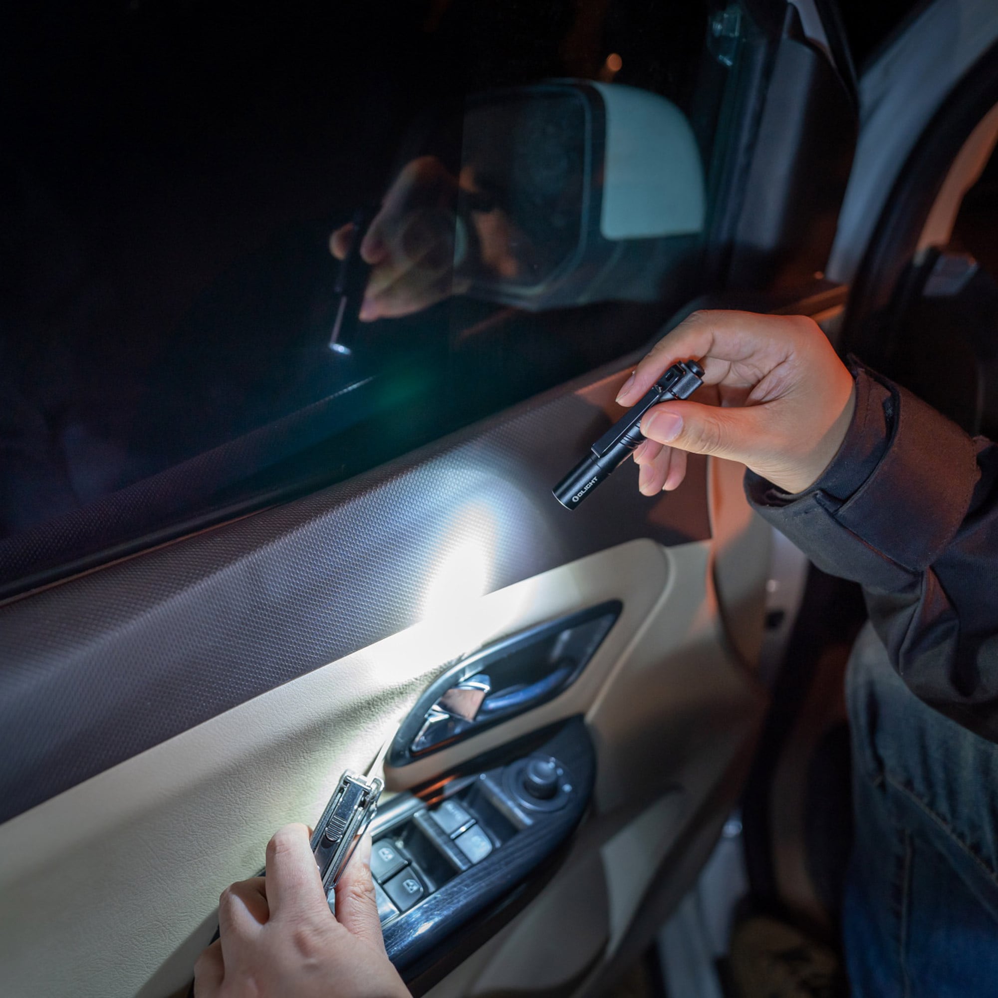 Lampe de poche  I3T 2 EOS 300 lumens Olight - Black