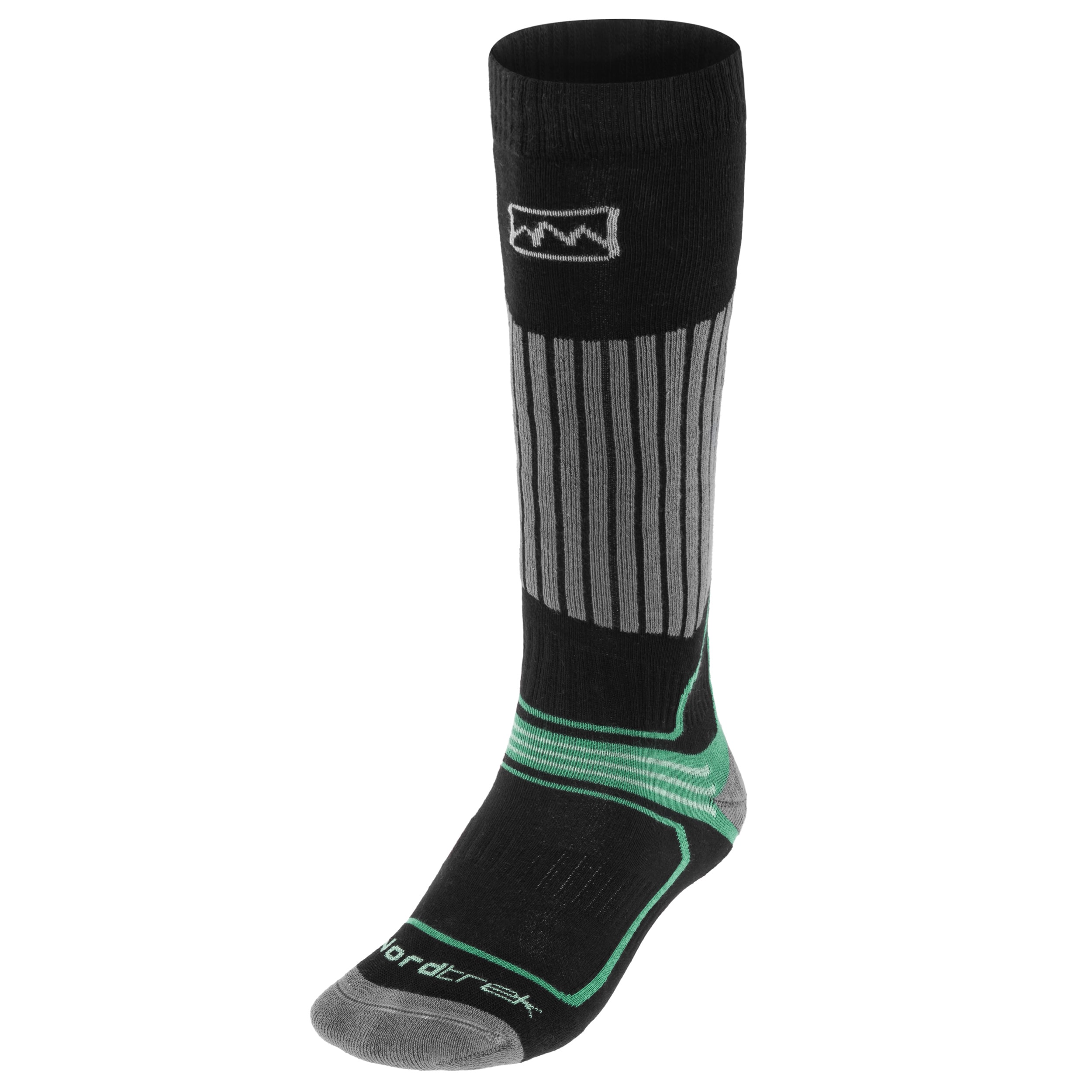 Chaussettes Kobuk Ski Socks FreeNord - Black/Green