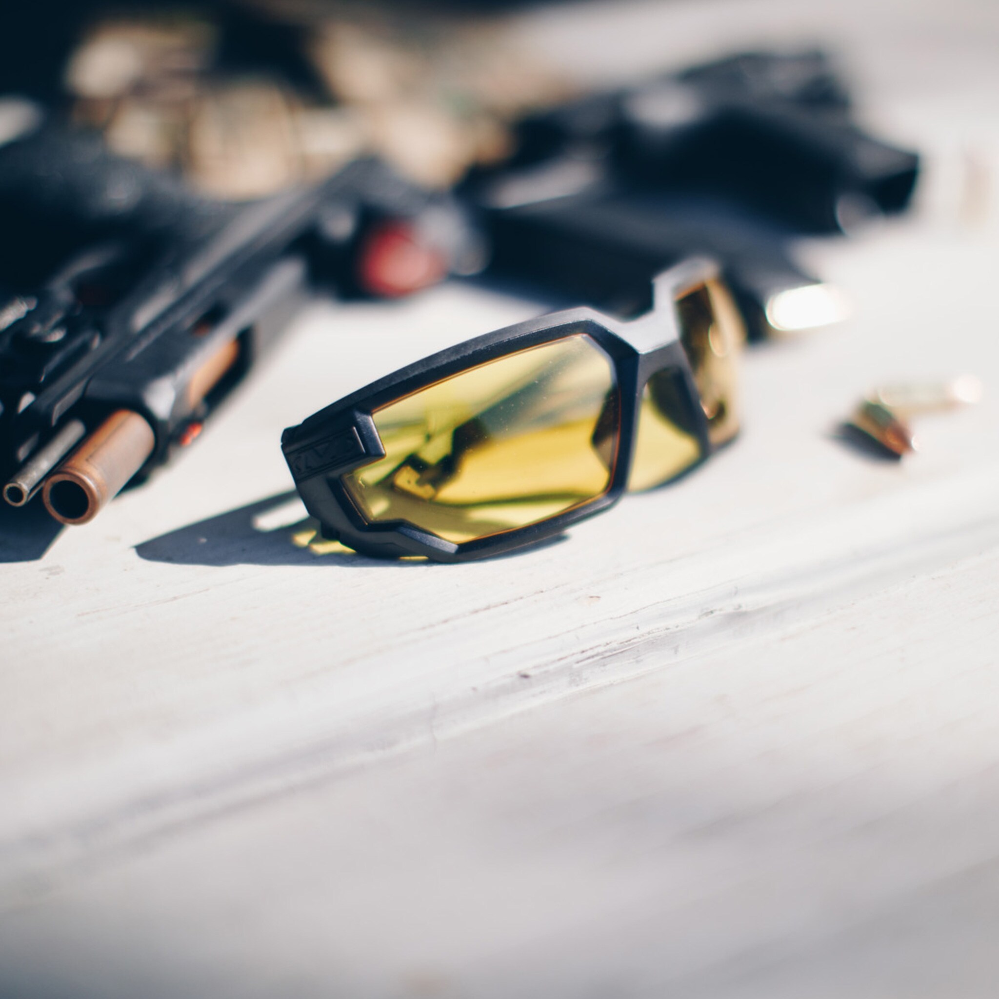 Lunettes tactique Type-X Mechanix Tactical - Amber/Black