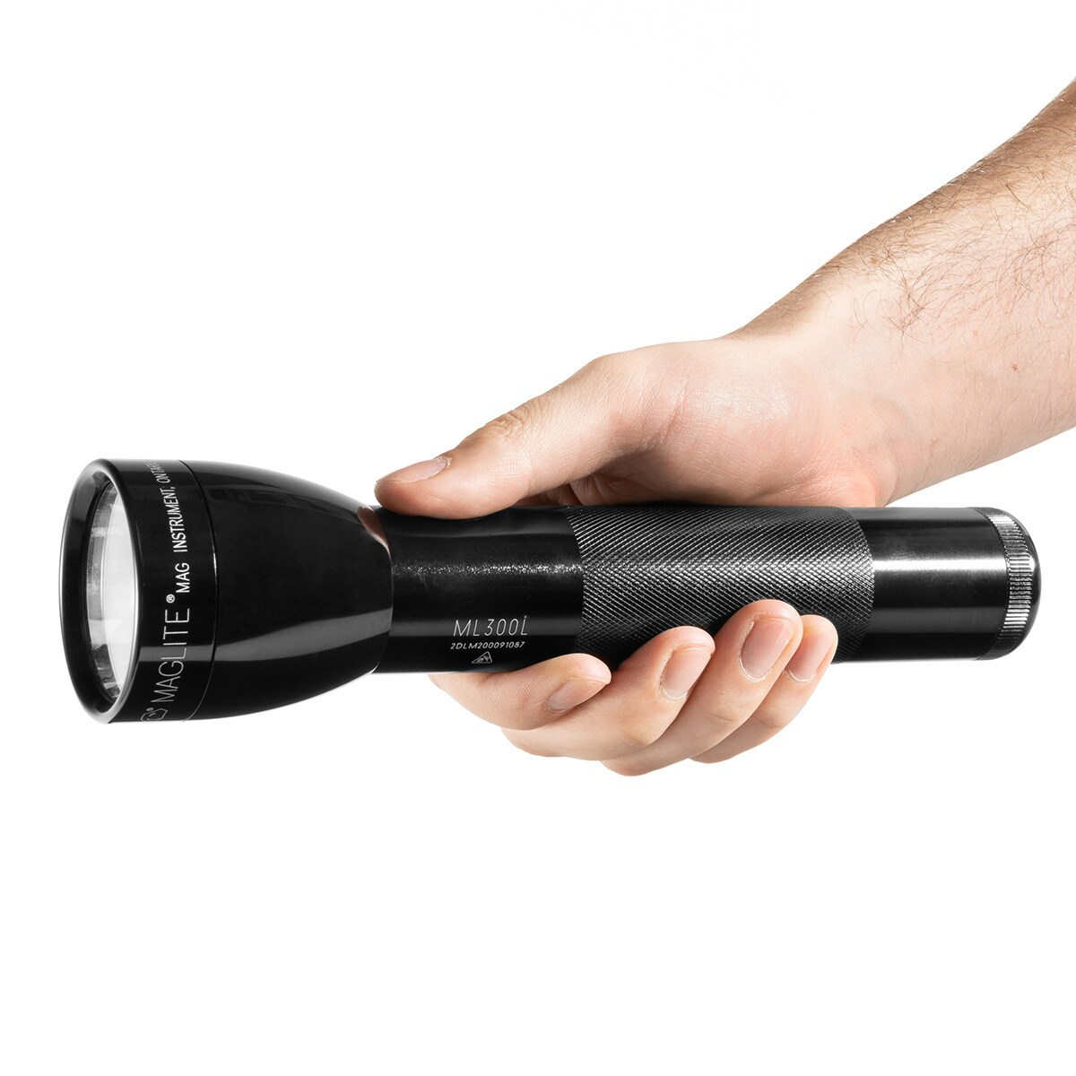 Lampe de poche ML300L 2 D-cell LED Black blister - 487 lumens Maglite