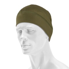 Bonnet thermoactif brossé Haasta - Olive